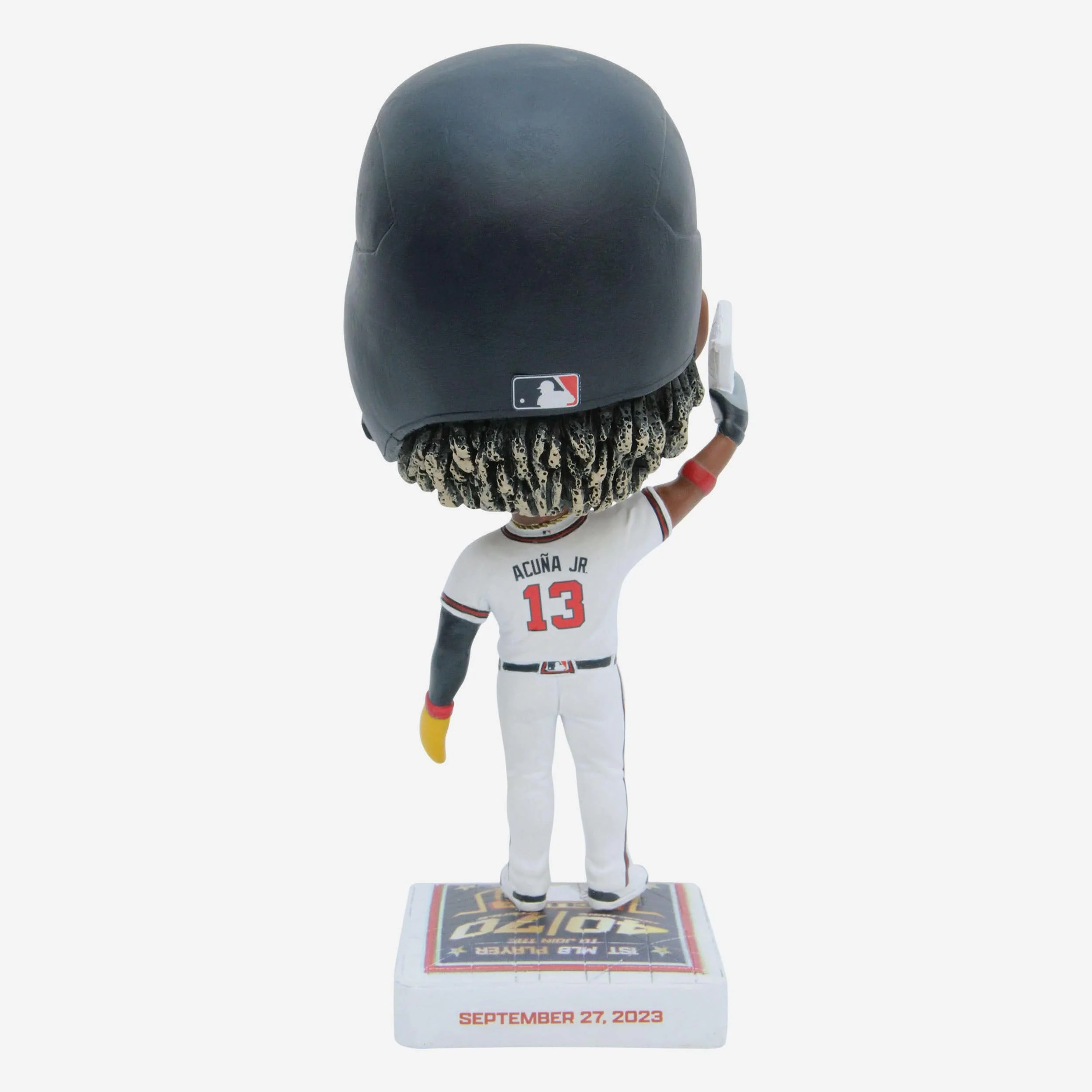 Ronald Acuna Jr Atlanta Braves 40 Home Runs & 70 Stolen Bases Bighead Bobblehead - Image 5