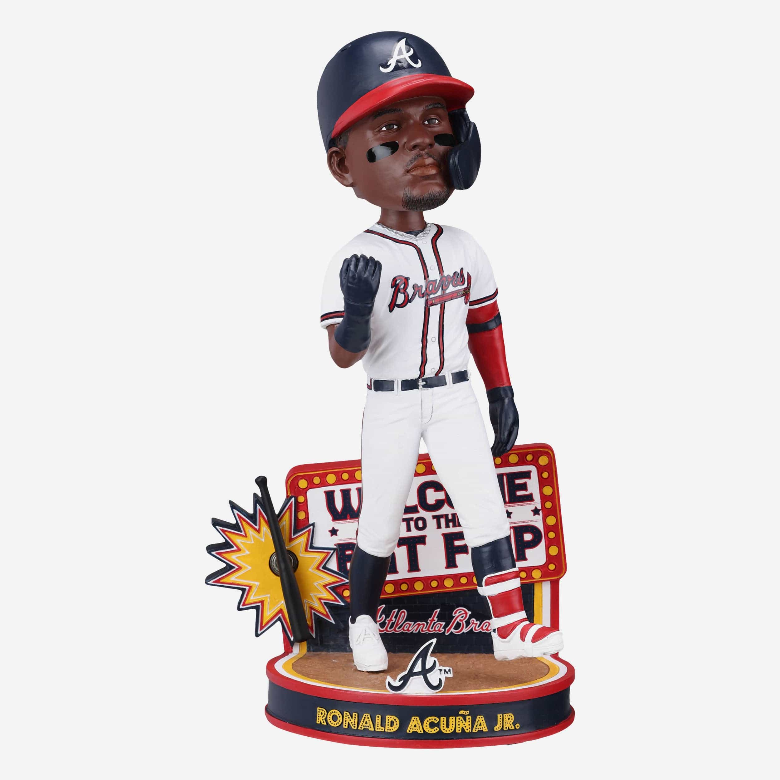 Ronald Acuna Jr Atlanta Braves Bat Flip Bobblehead