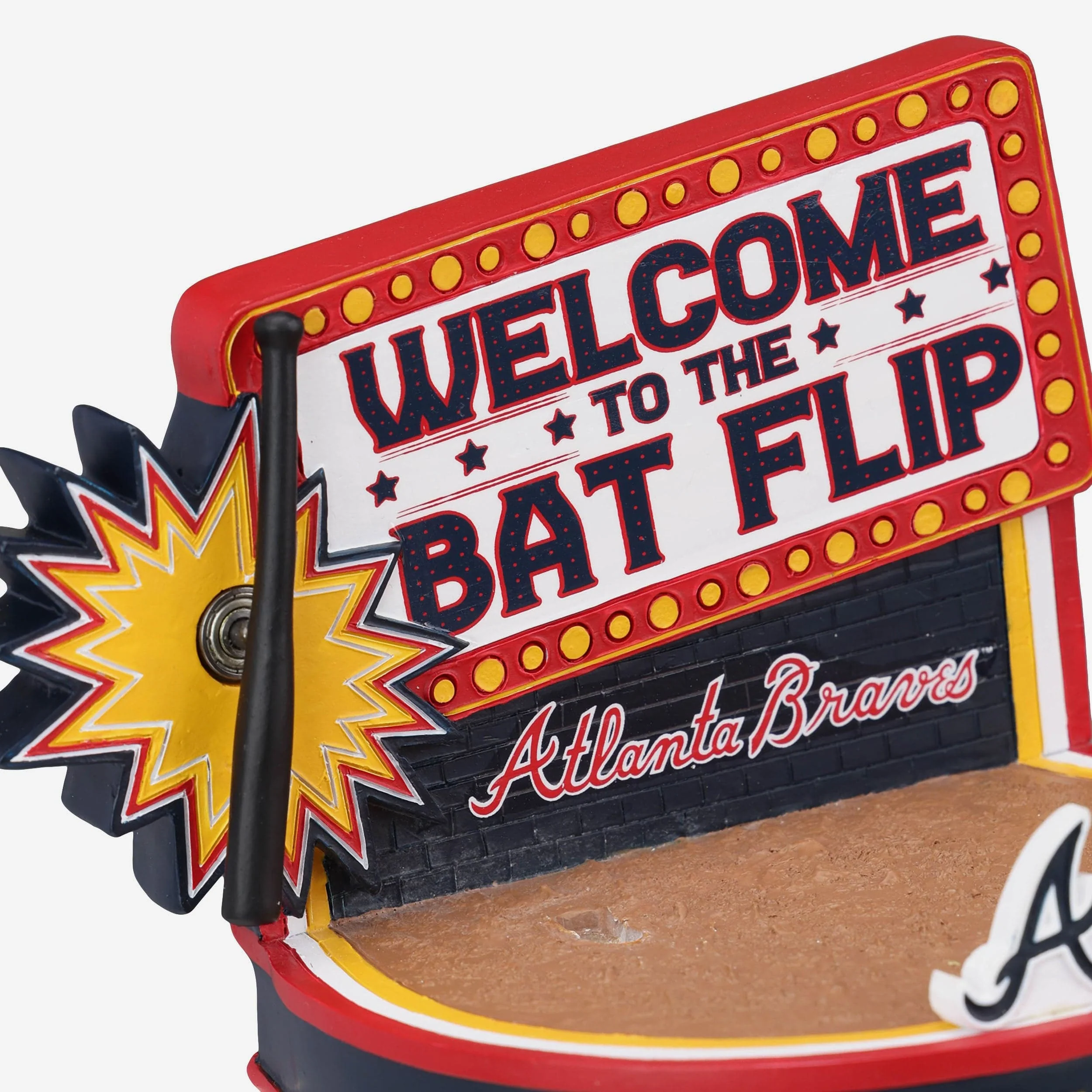 Ronald Acuna Jr Atlanta Braves Bat Flip Bobblehead - Image 4