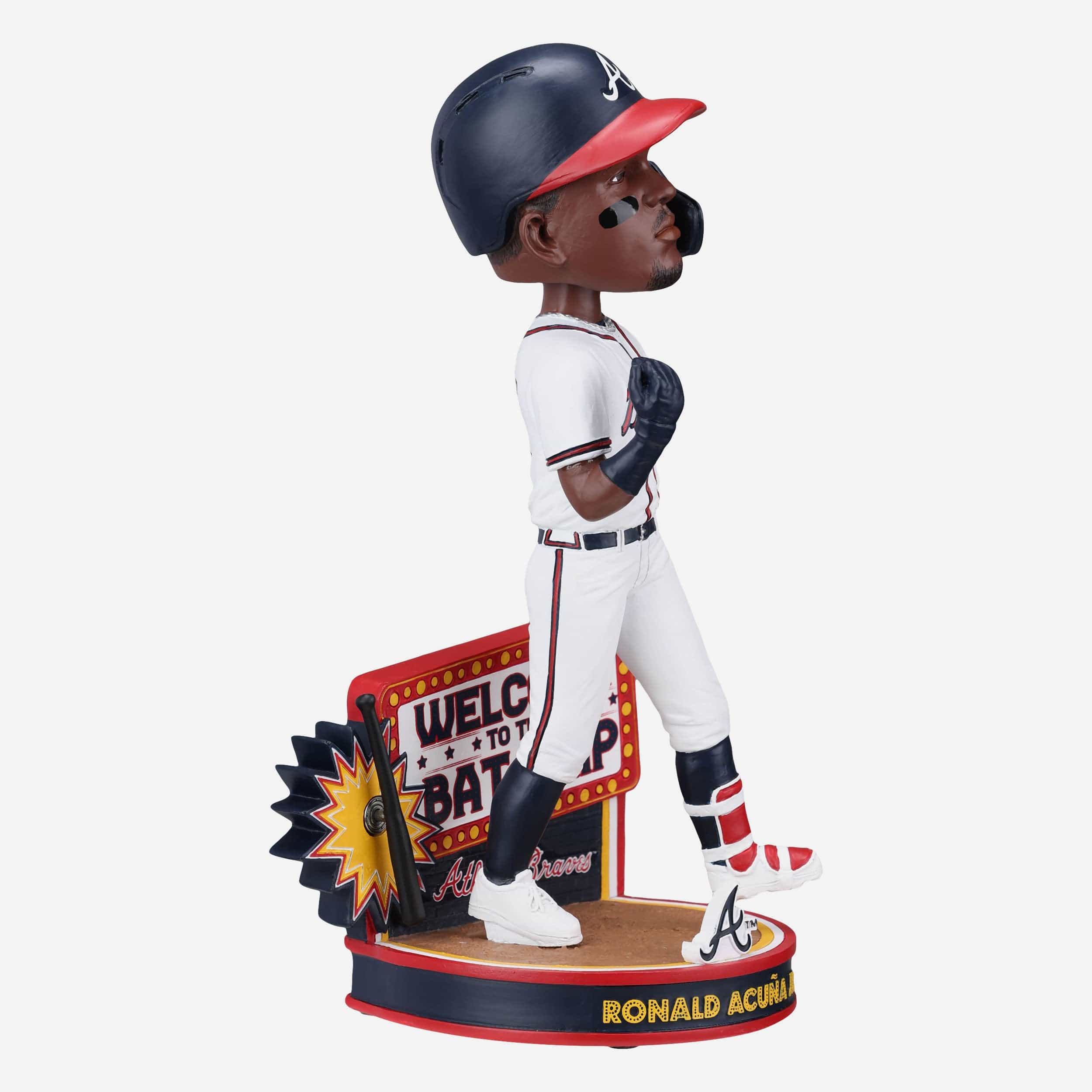Ronald Acuna Jr Atlanta Braves Bat Flip Bobblehead - Image 5