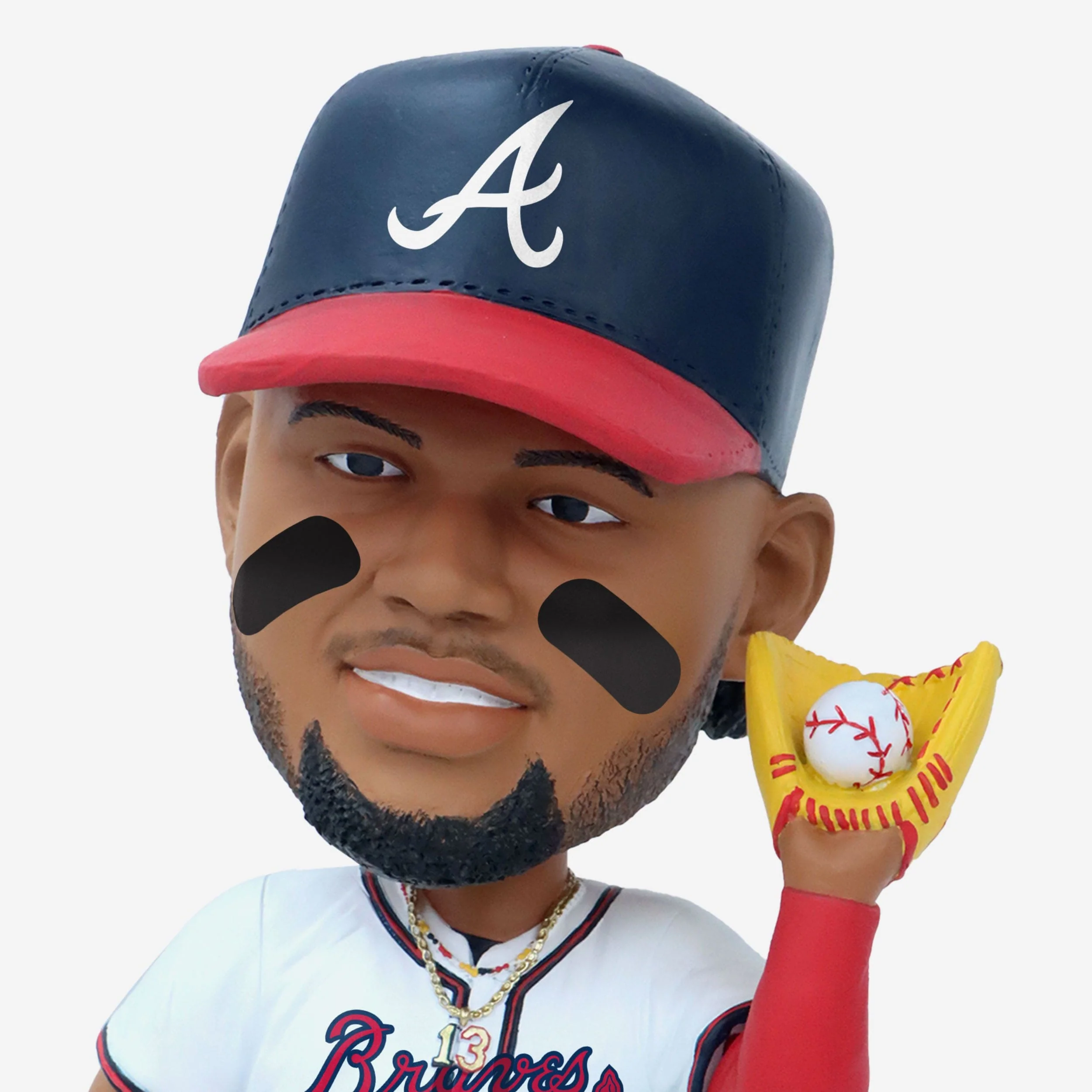 Ronald Acuna Jr Atlanta Braves Bust Bighead Bobblehead - Image 2