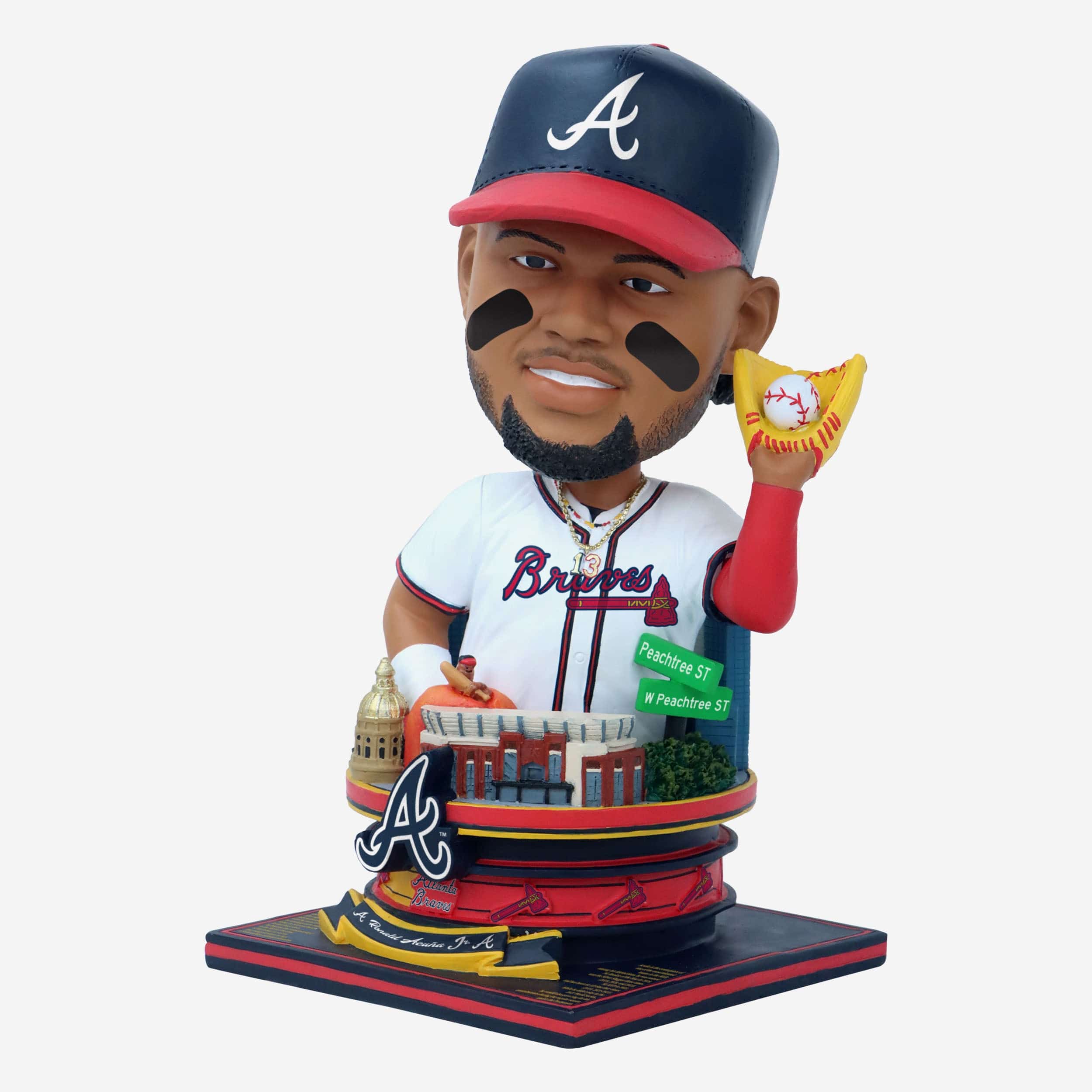 Ronald Acuna Jr Atlanta Braves Bust Bighead Bobblehead - Image 6