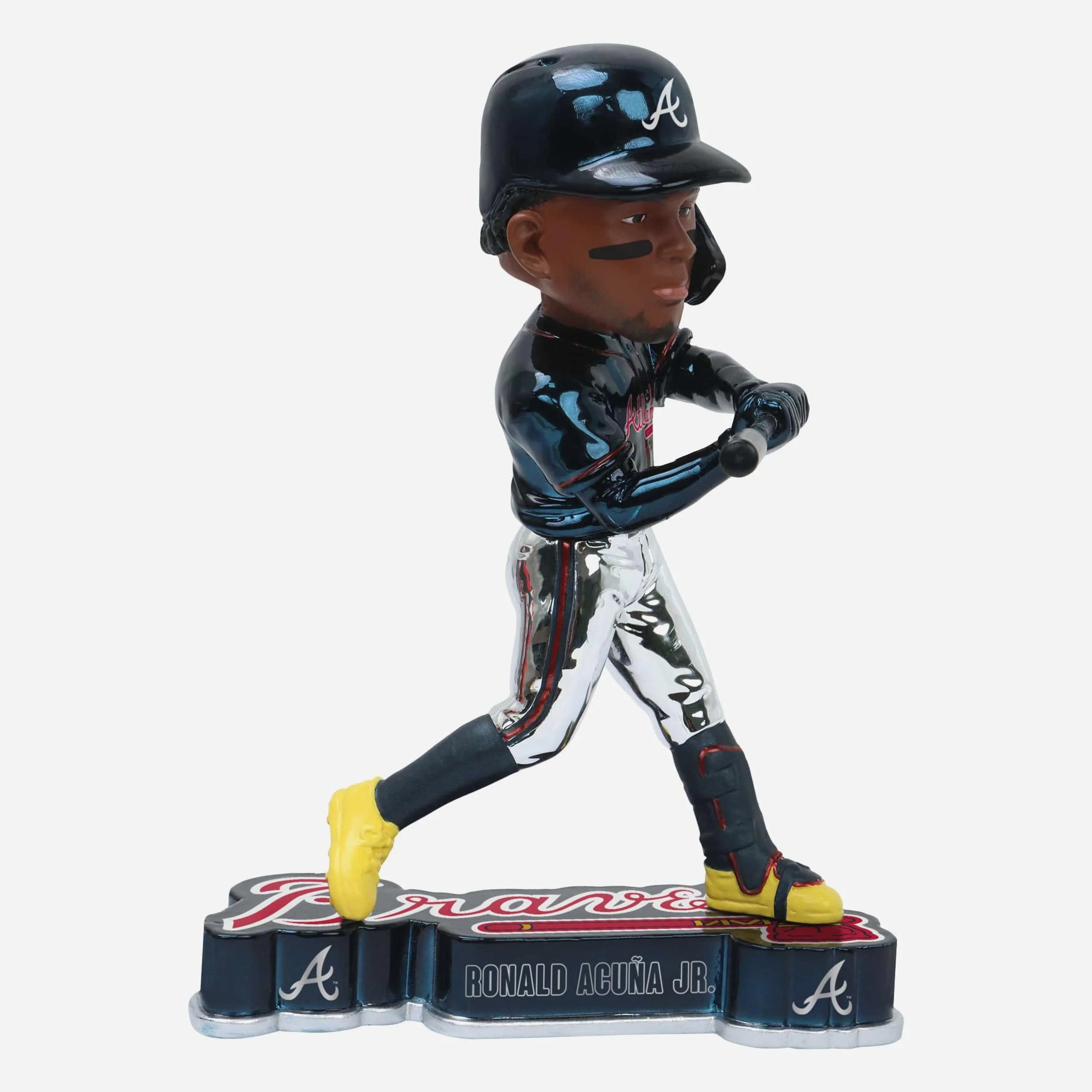 Ronald Acuna Jr Atlanta Braves Electroplated Bobblehead