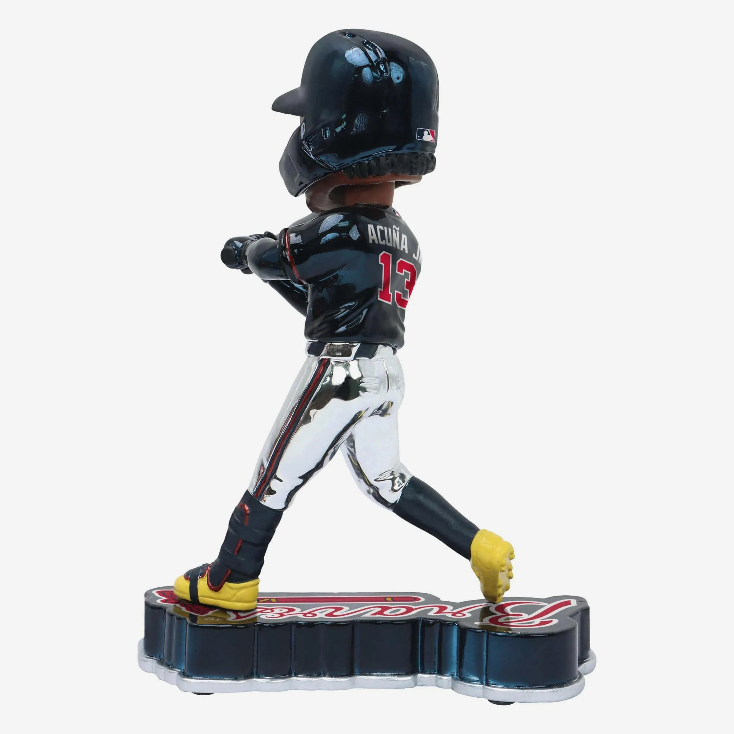 Ronald Acuna Jr Atlanta Braves Electroplated Bobblehead - Image 5