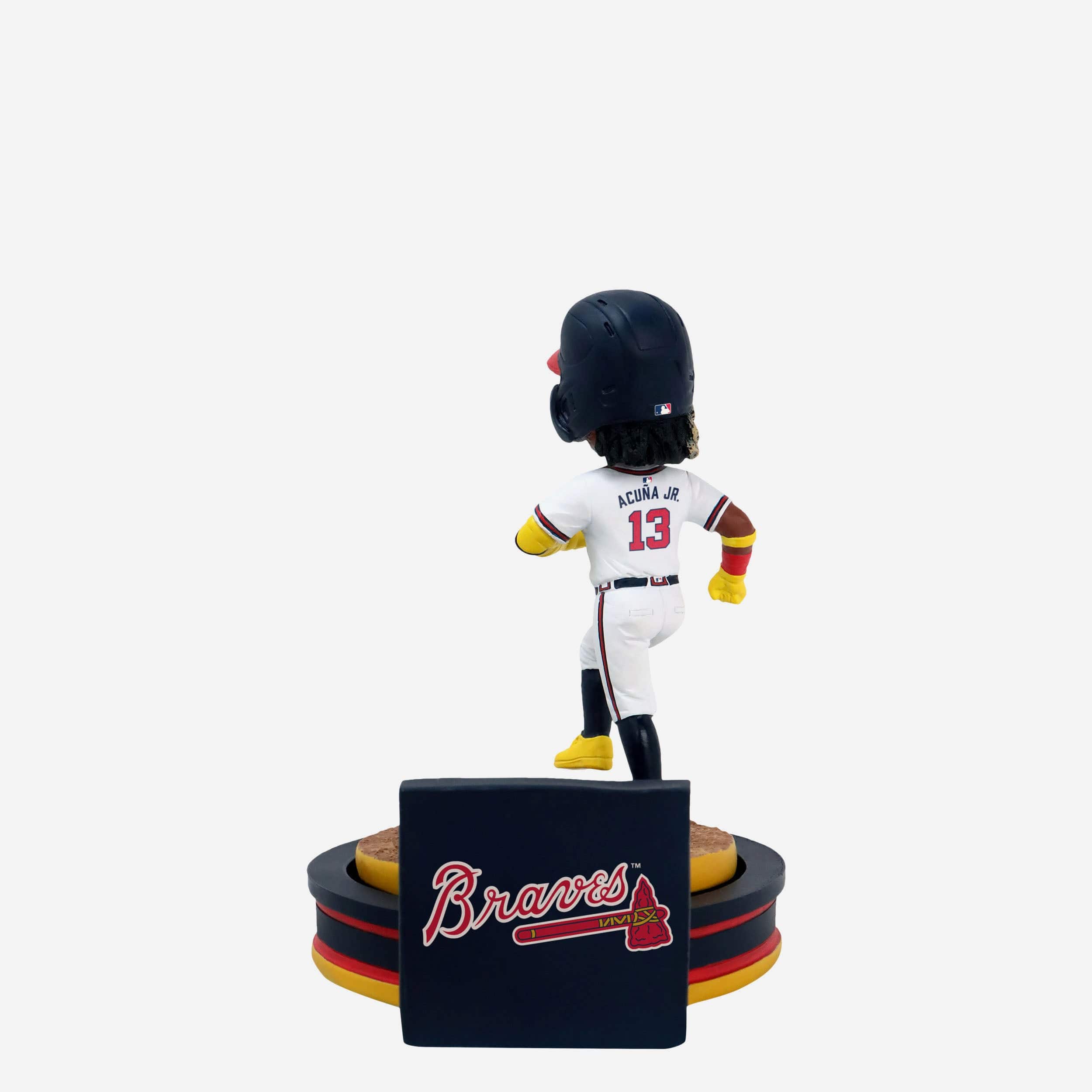 Ronald Acuna Jr Atlanta Braves Home Run Spinner Mini Bobblehead Scene - Image 6