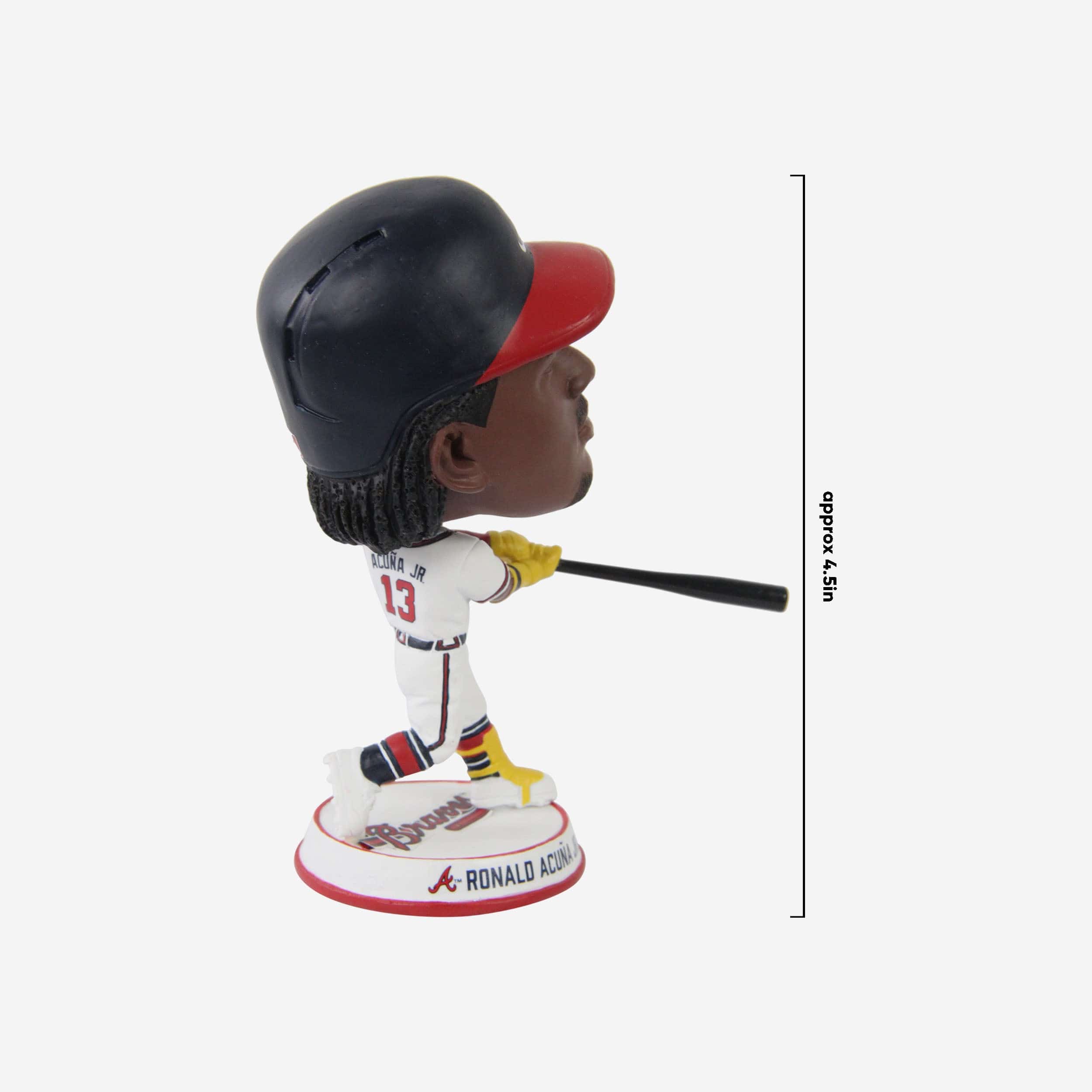 Ronald Acuna Jr Atlanta Braves Mini Bighead Bobblehead - Image 4