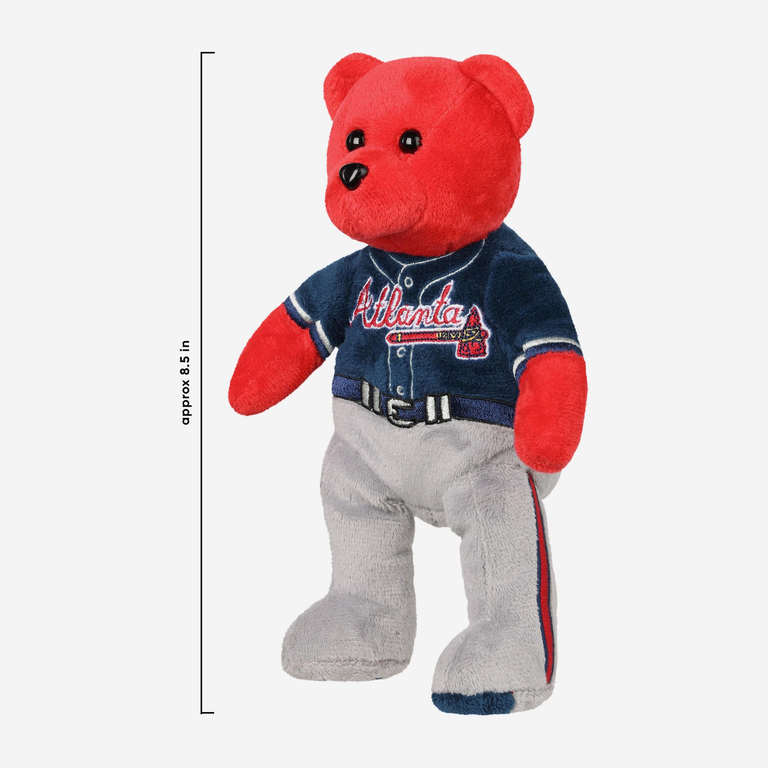 Ronald Acuna Jr Atlanta Braves Team Beans Embroidered Player Bear - Image 3