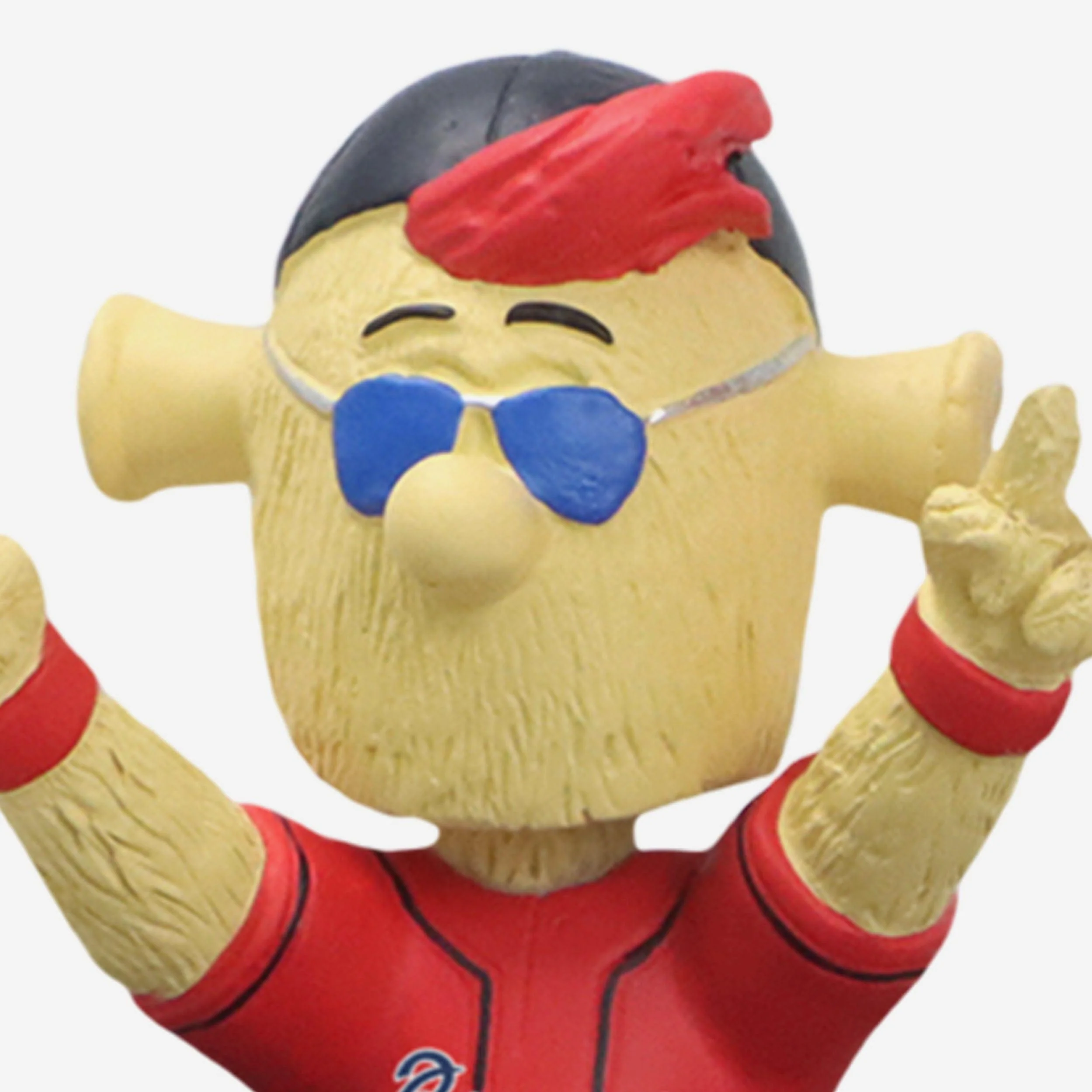 Ronald Acuna Jr & Blooper Atlanta Braves 2025 MLB Speedway Classic Racetrack Dual Spinner Bobblehead - Image 4