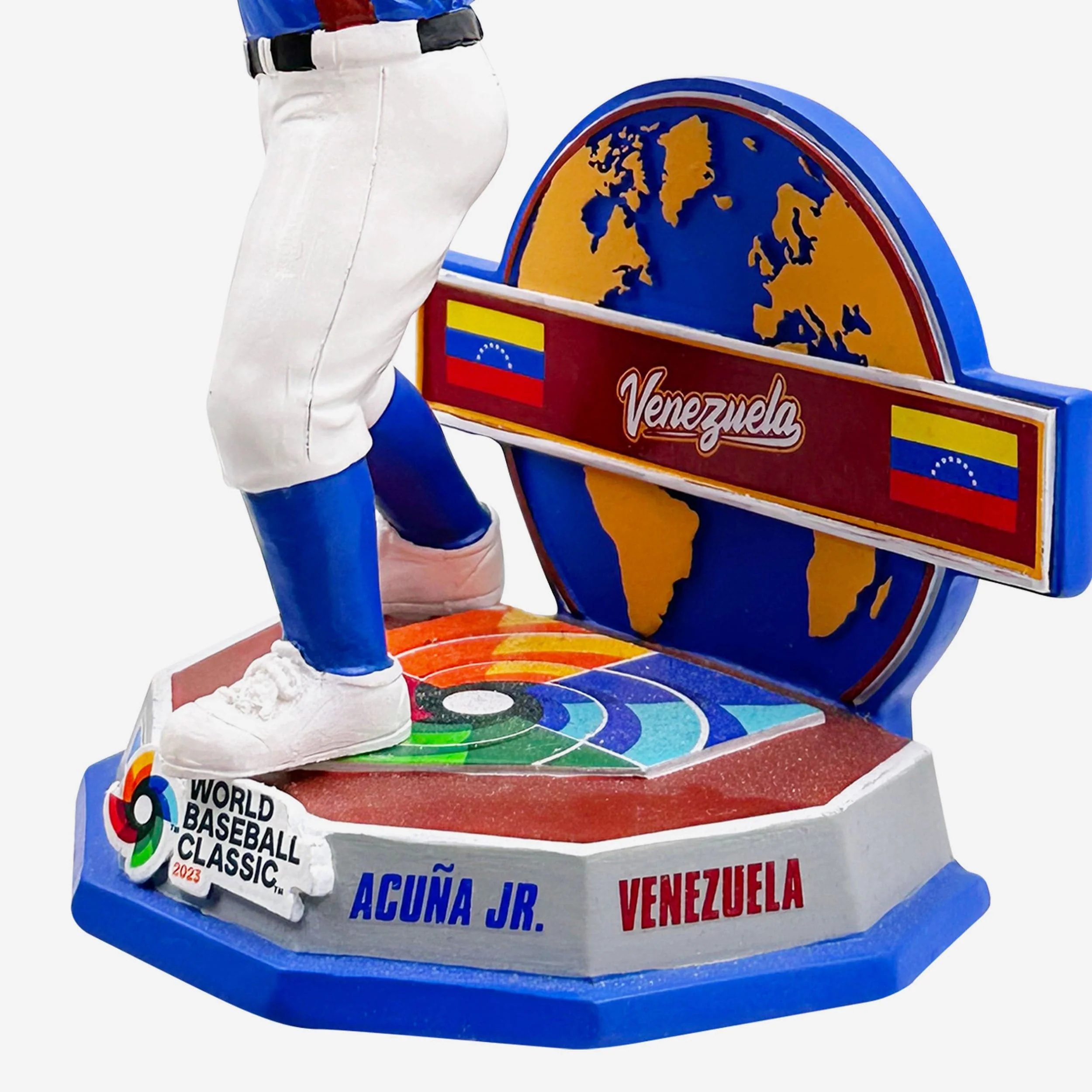 Ronald Acuna Jr Venezuela 2023 World Baseball Classic Away Uniform Bobblehead - Image 3