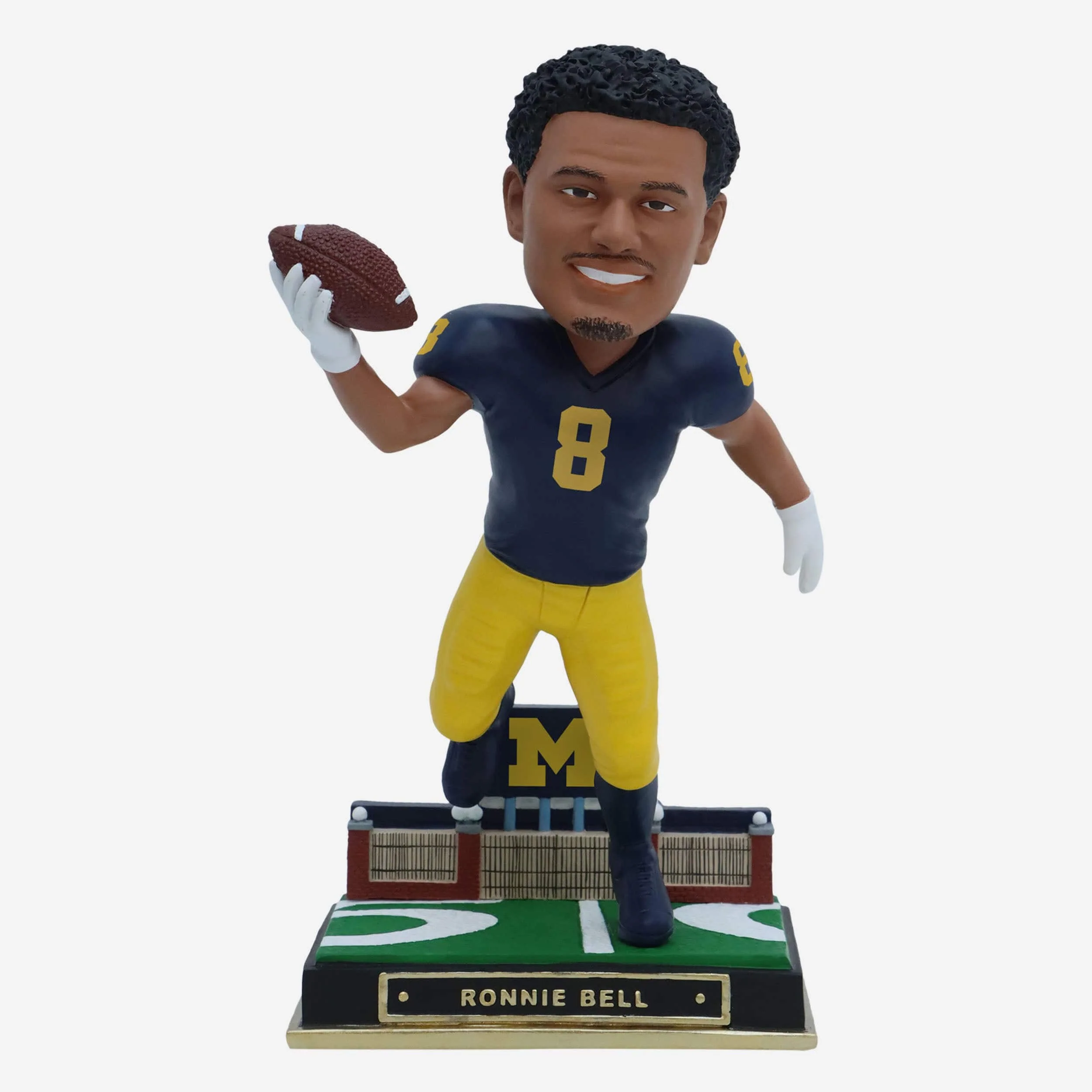 Ronnie Bell Michigan Wolverines Gates Series Bobblehead