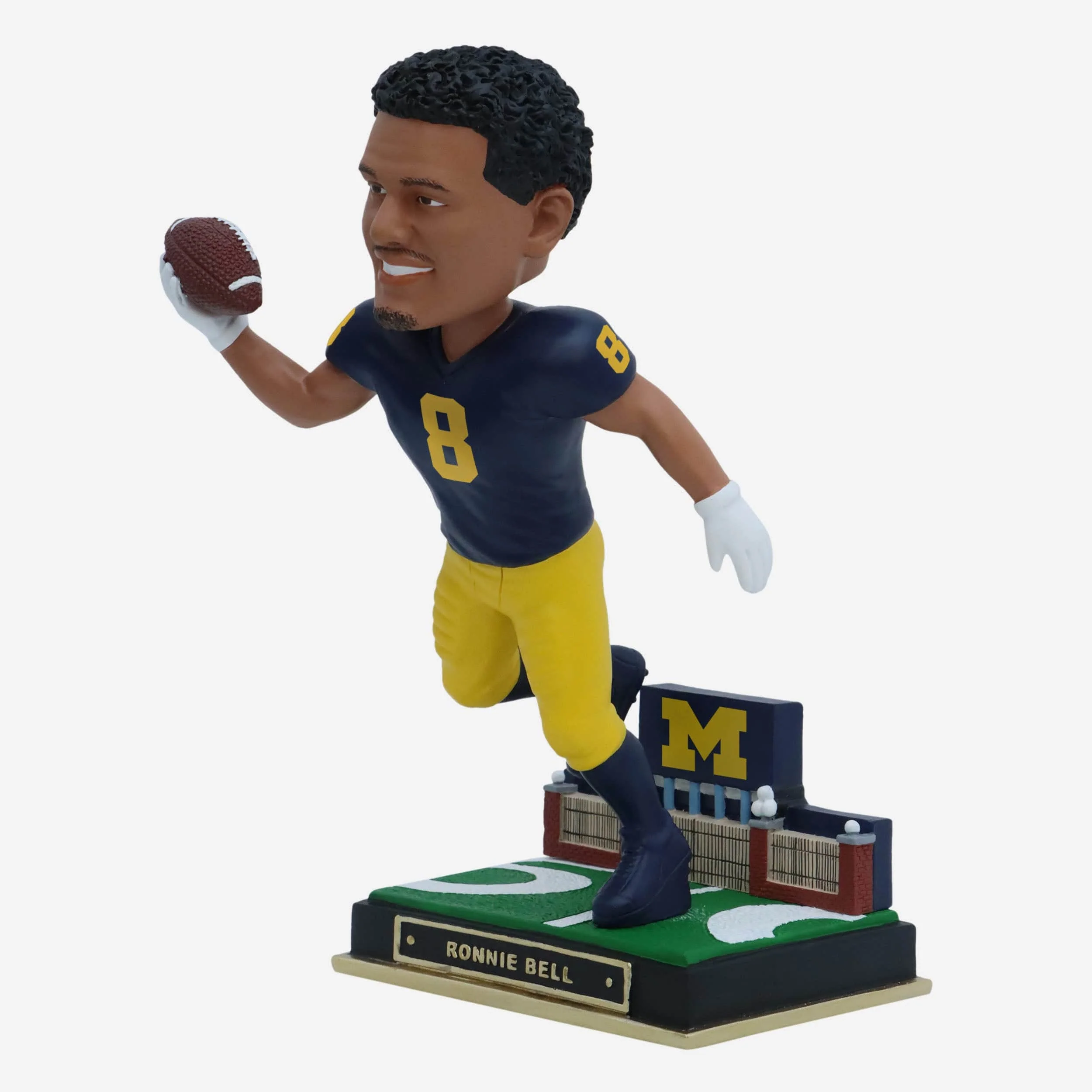 Ronnie Bell Michigan Wolverines Gates Series Bobblehead - Image 4