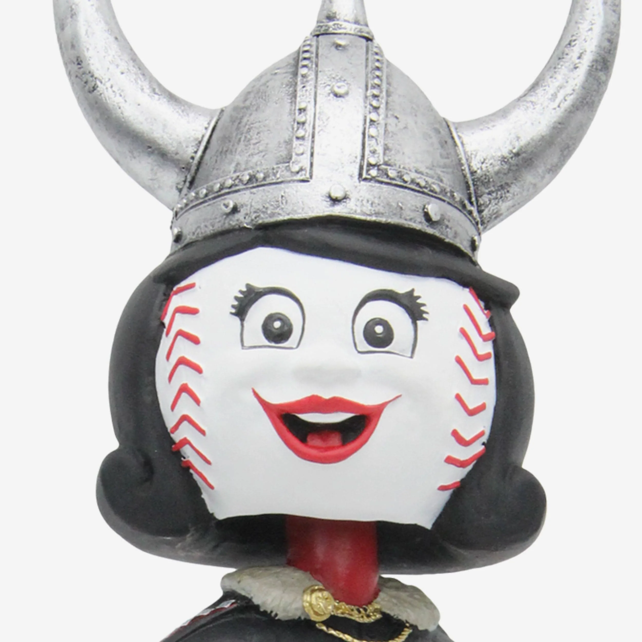 Rosie Red Cincinnati Reds City Connect Viking Hat Home Run Celebration Mascot Bobblehead - Image 2