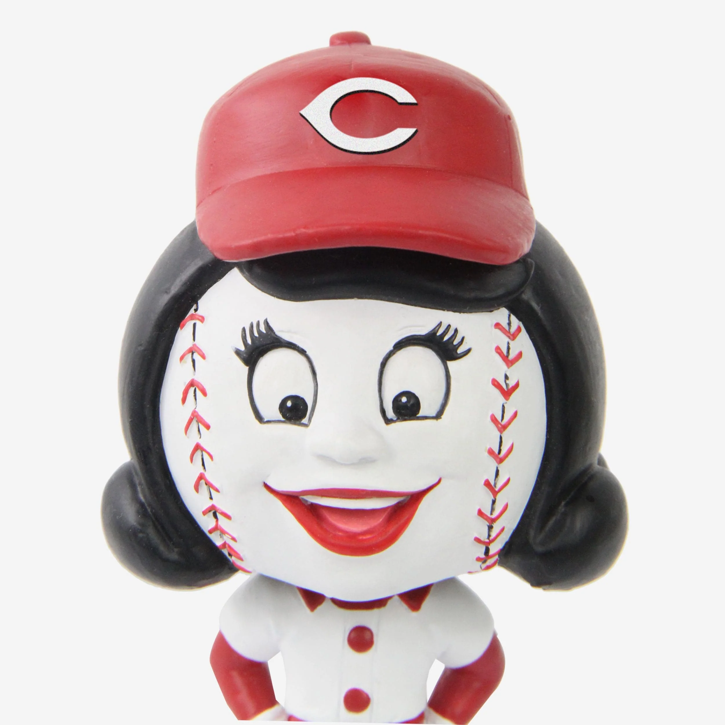 Rosie Red Cincinnati Reds Mascot Mini Bighead Bobblehead - Image 2