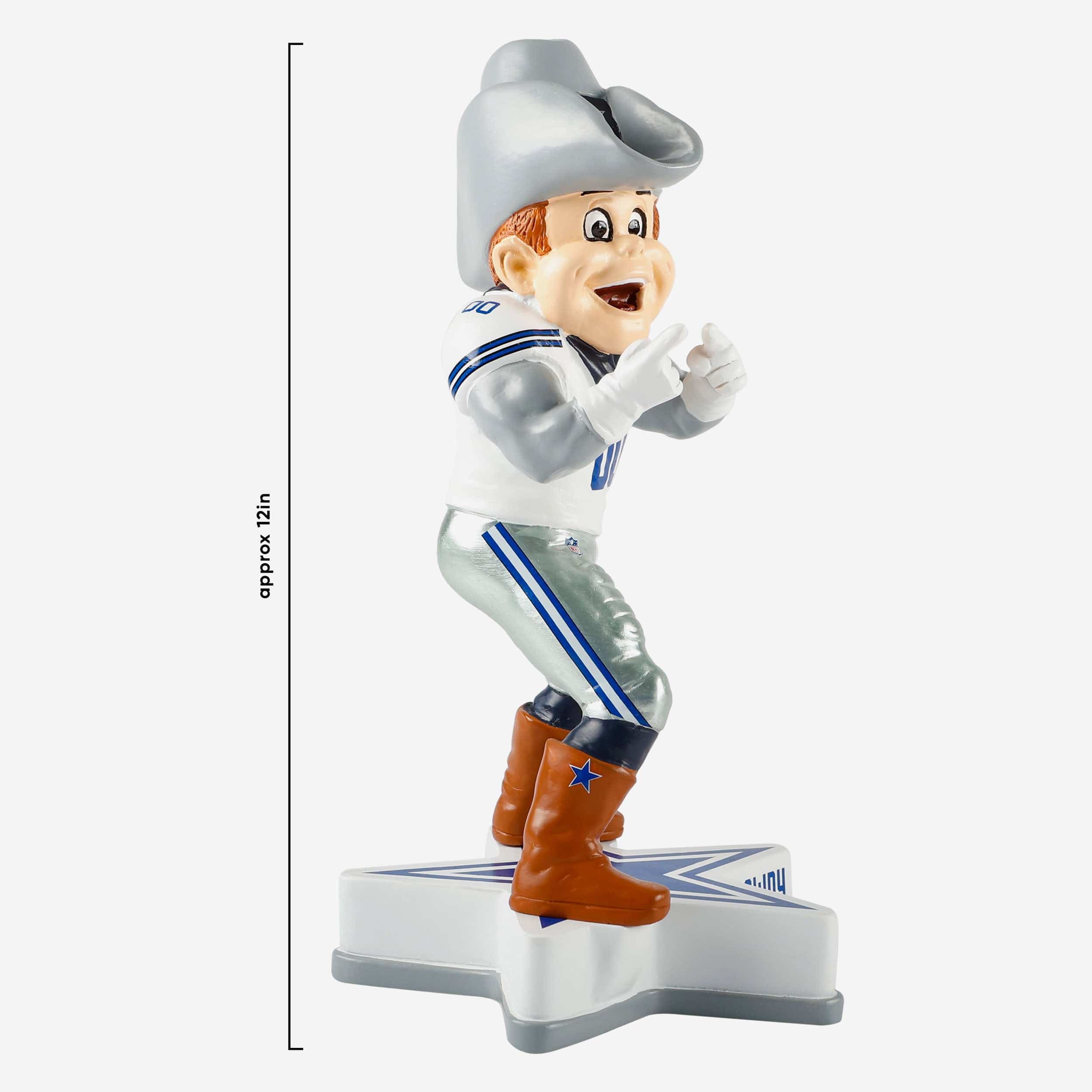 Rowdy Dallas Cowboys Mascot Figurine - Image 4
