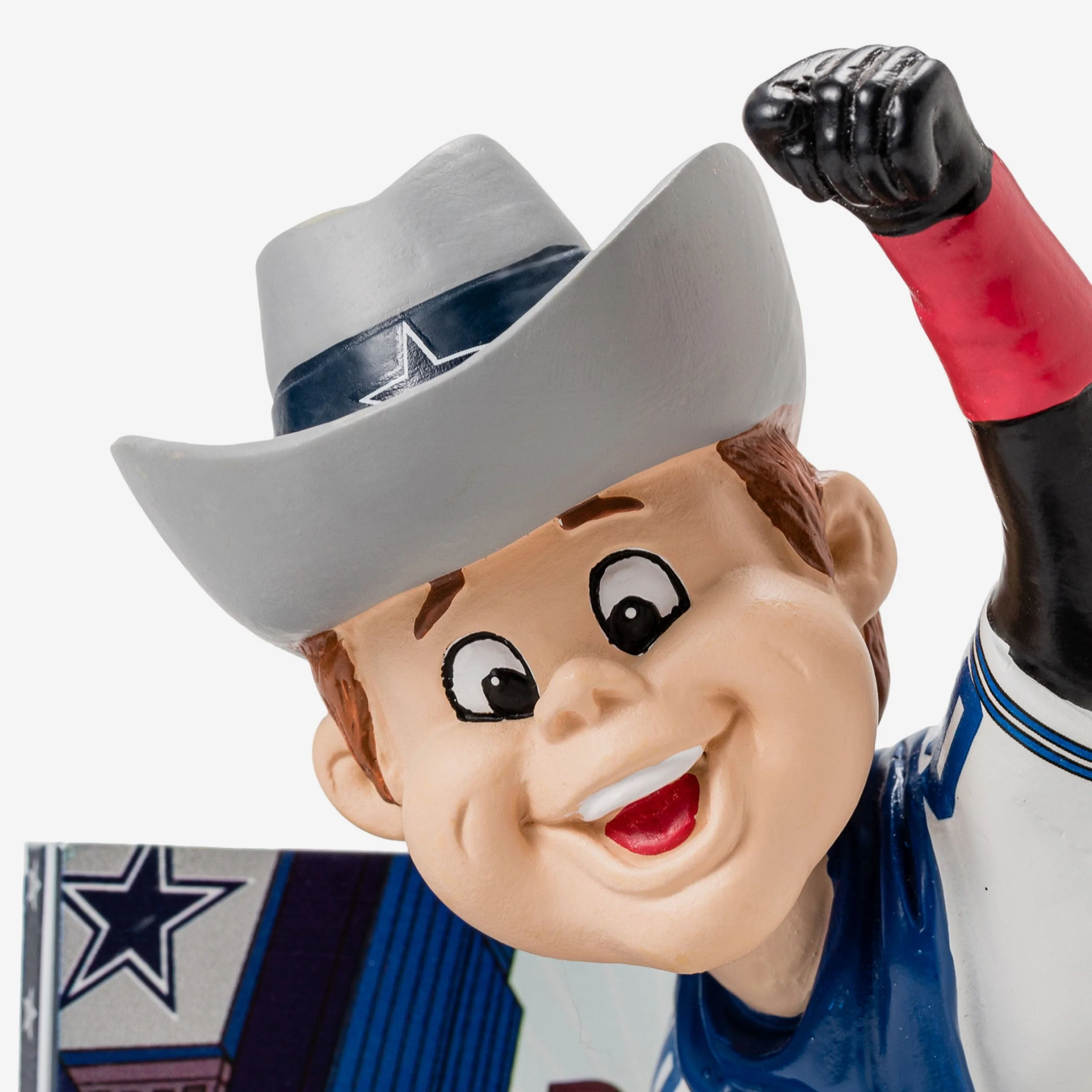 Rowdy Dallas Cowboys Thanksgiving Mascot Bobblehead - Image 2