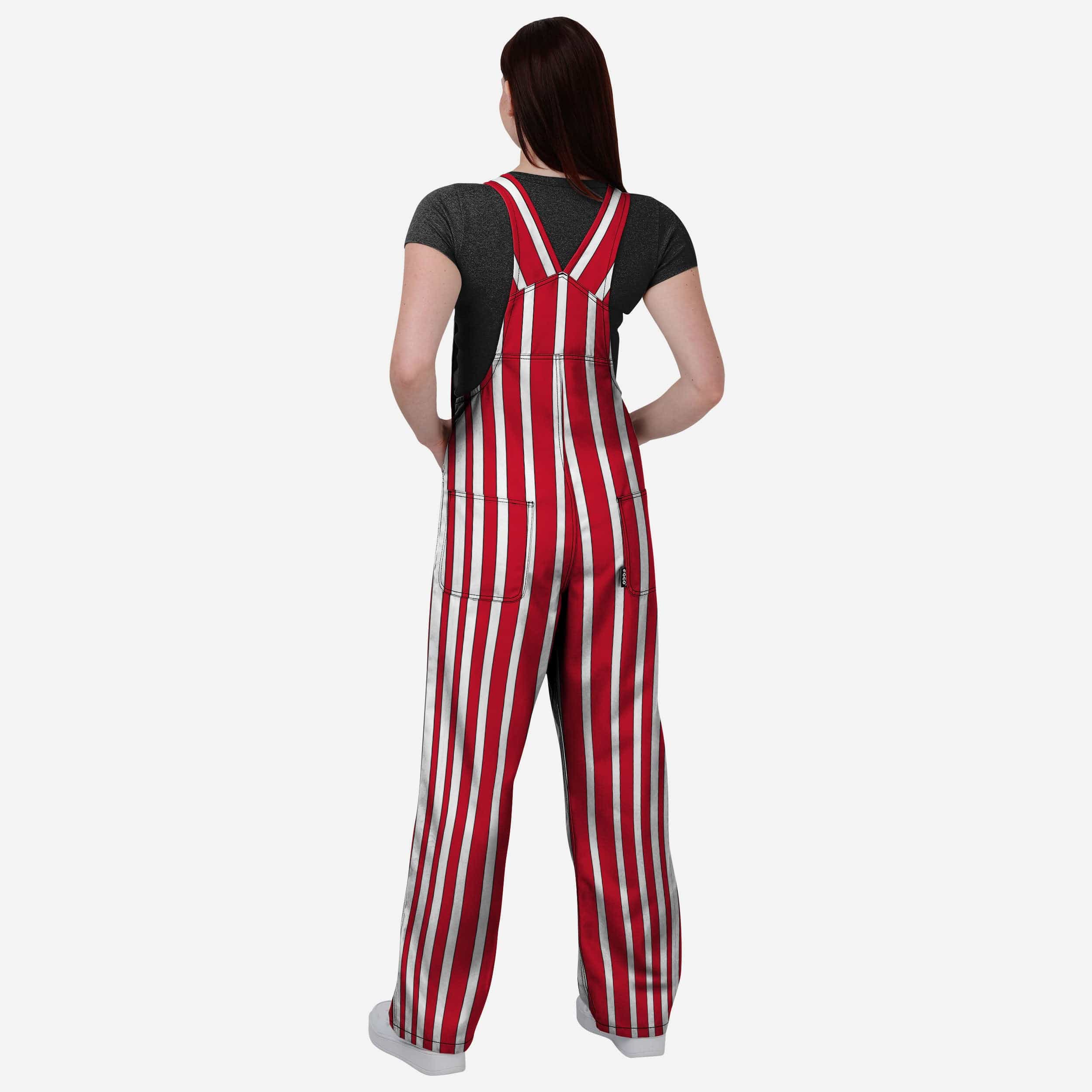 Rutgers Scarlet Knights Womens Sideline Spirit Bib Overalls - Image 2