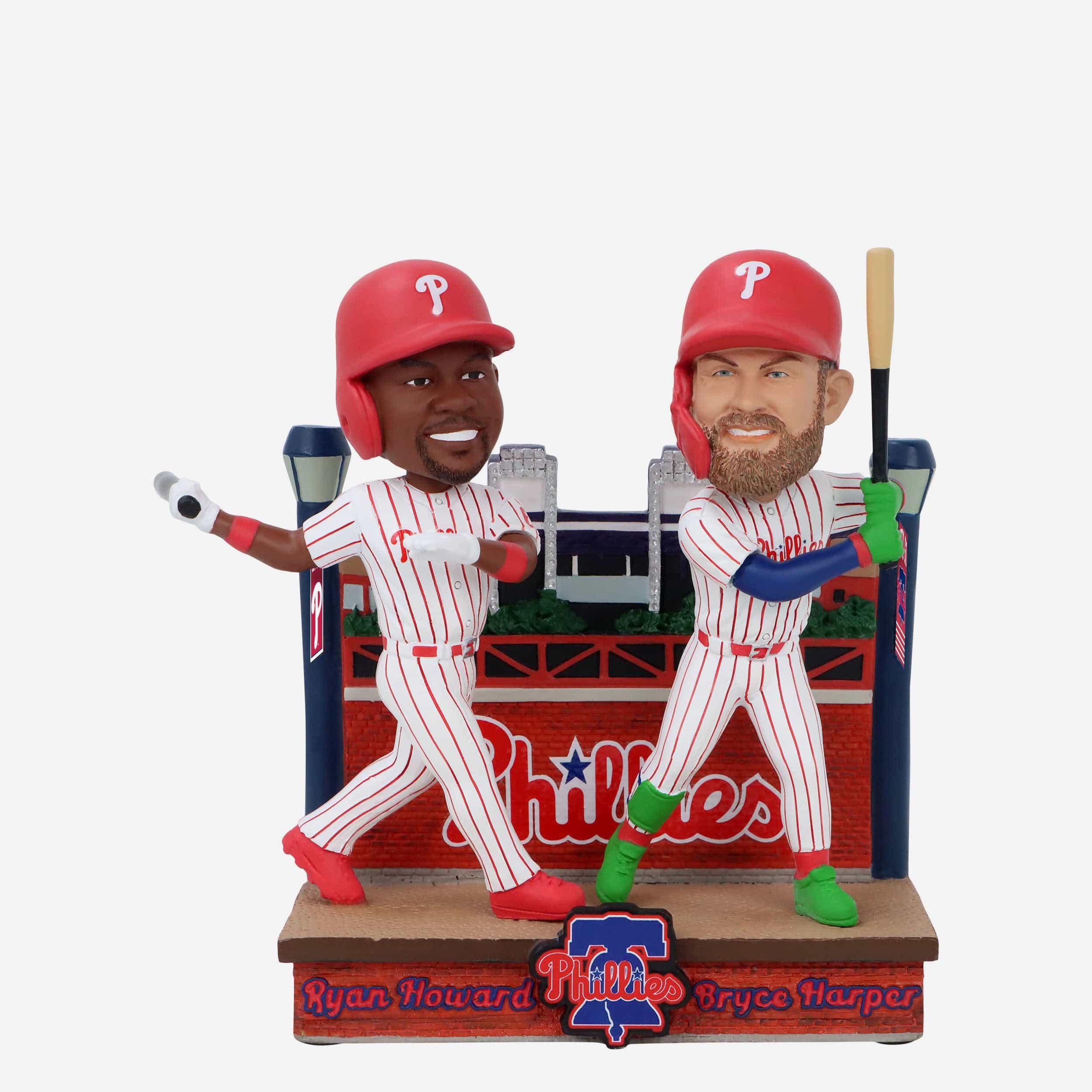 Ryan Howard & Bryce Harper Philadelphia Phillies Then and Now Bobblehead