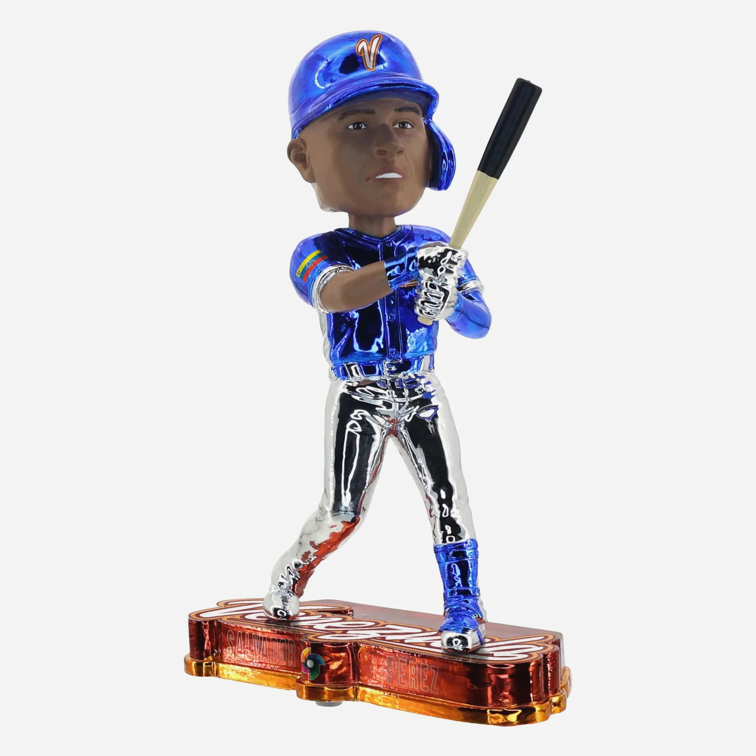 Salvador Perez Venezuela 2026 World Baseball Classic Electroplated Edition Bobblehead - Image 4