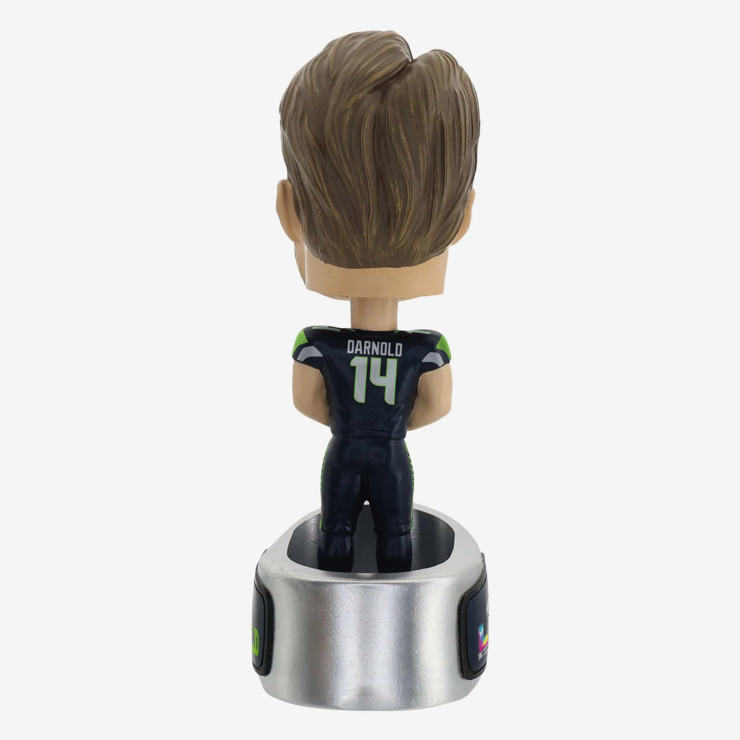 Sam Darnold Seattle Seahawks Super Bowl LX Champions Ring Base Bighead Bobblehead - Image 2