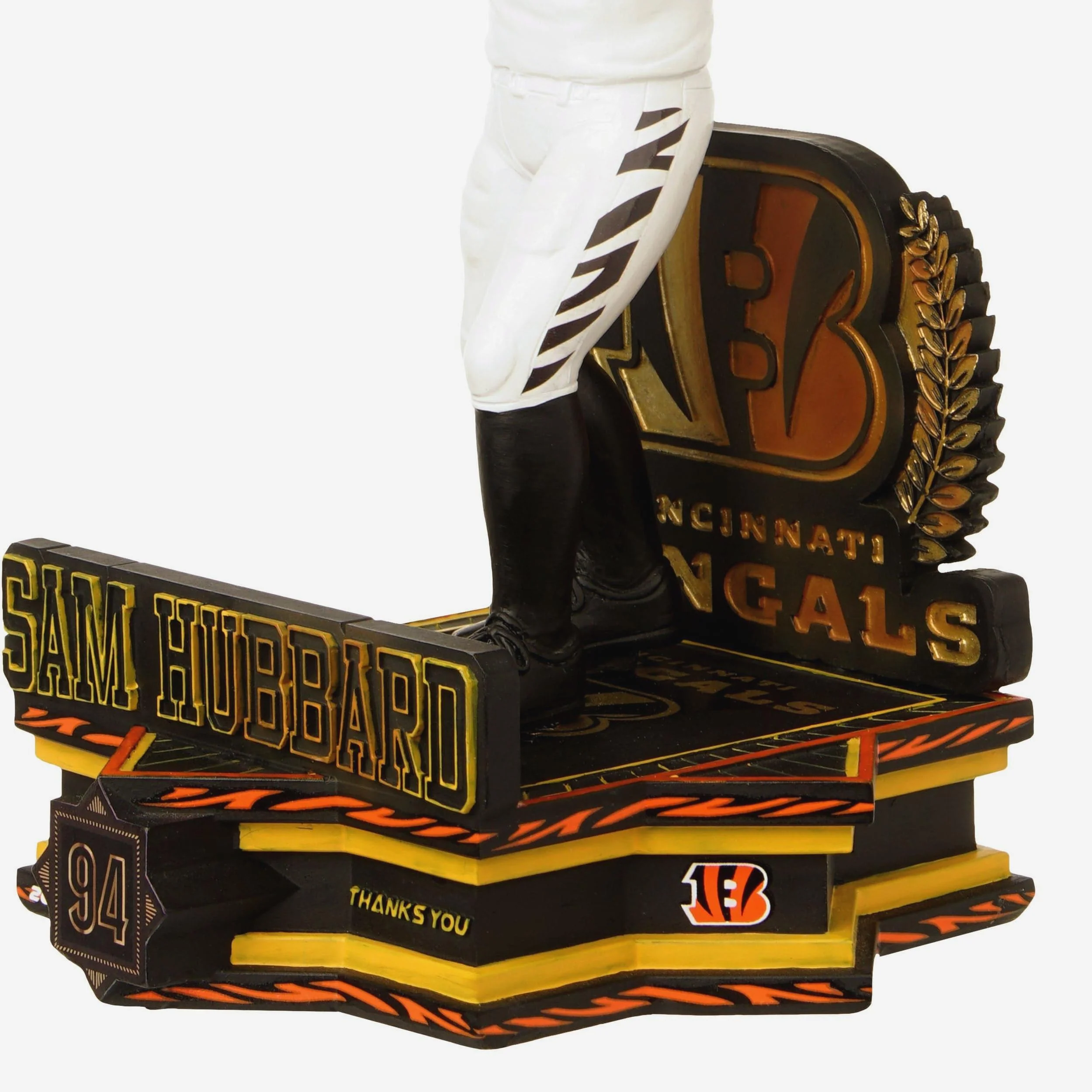 Sam Hubbard Cincinnati Bengals Retirement Bobblehead - Image 3