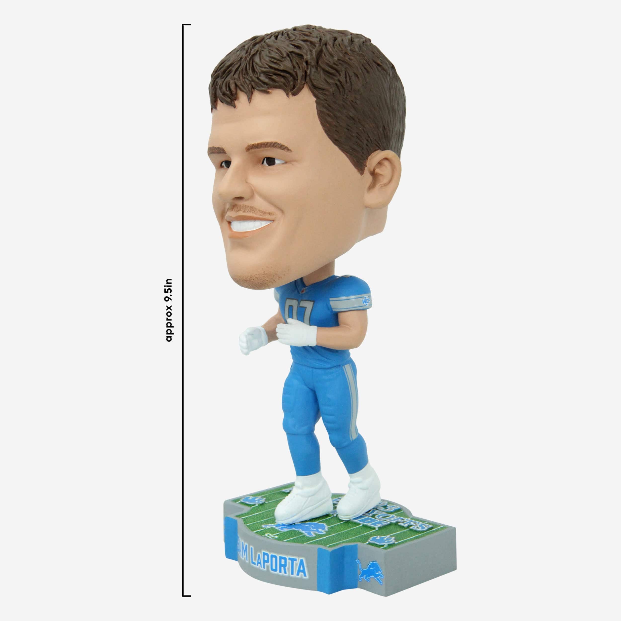 Sam LaPorta Detroit Lions 2023 NFL Playoffs One Pride Bighead Bobblehead - Image 4