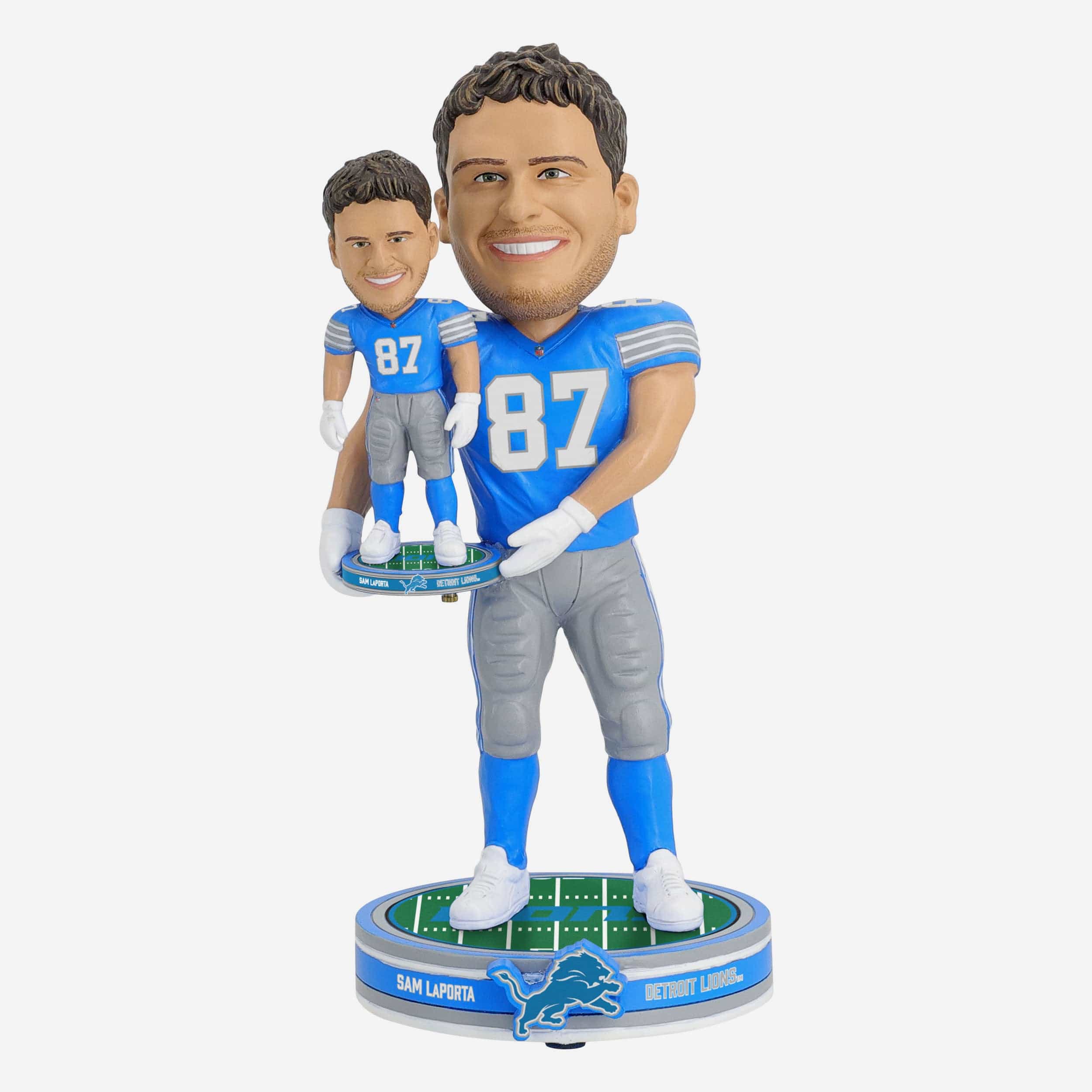 Sam LaPorta Detroit Lions Bobble Dubblz Bobblehead