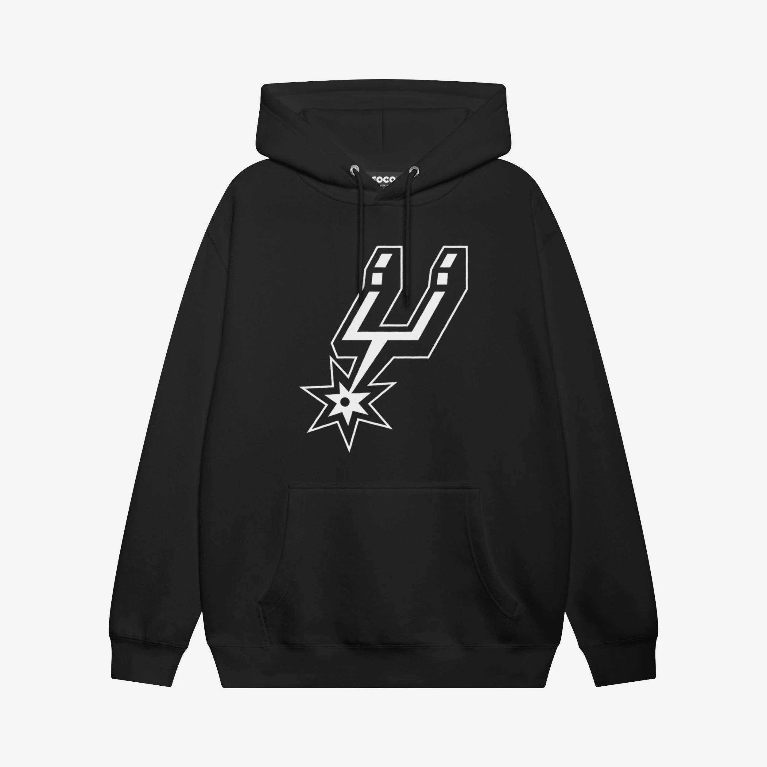 San Antonio Spurs White Logo Hoodie