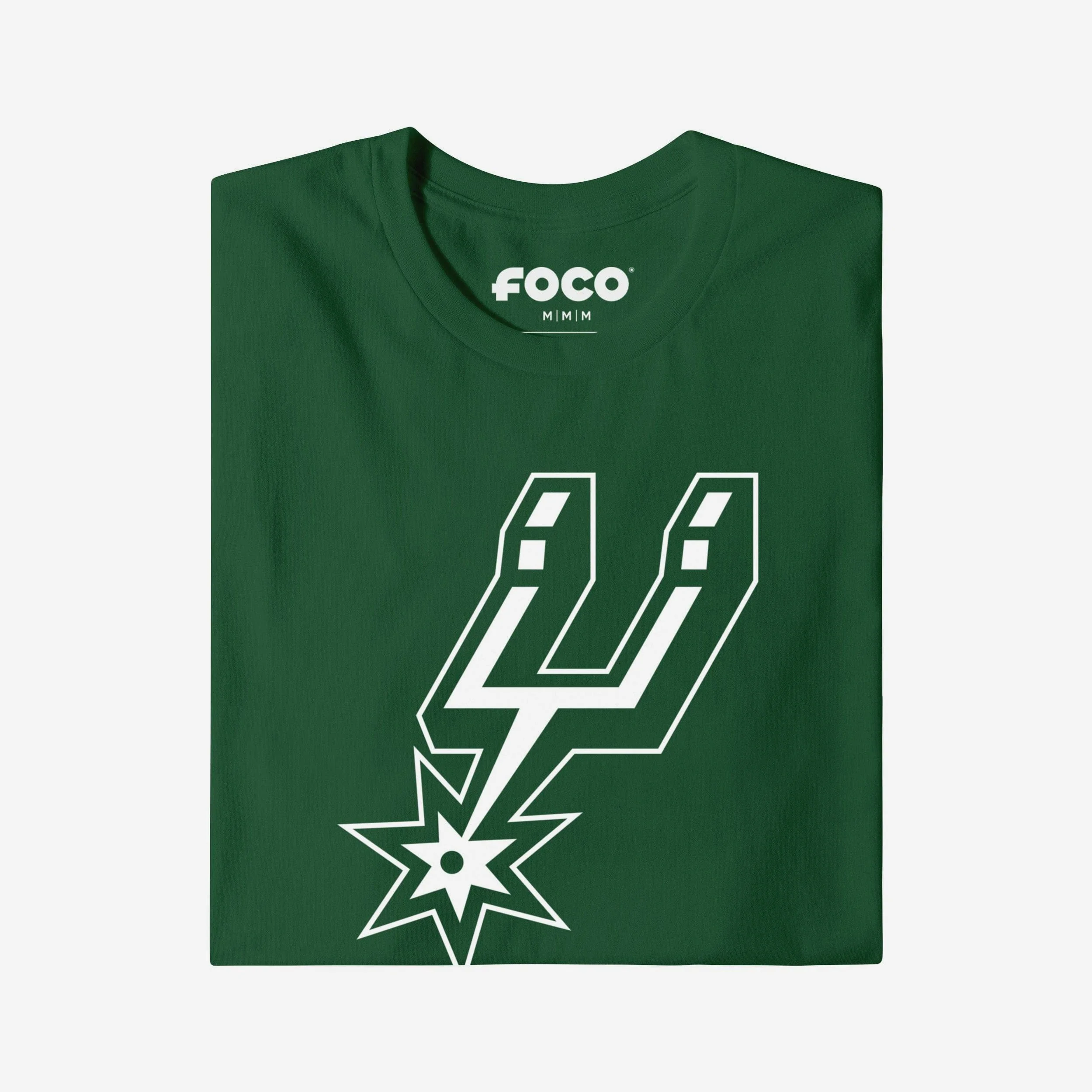 San Antonio Spurs White Logo T-Shirt - Image 3