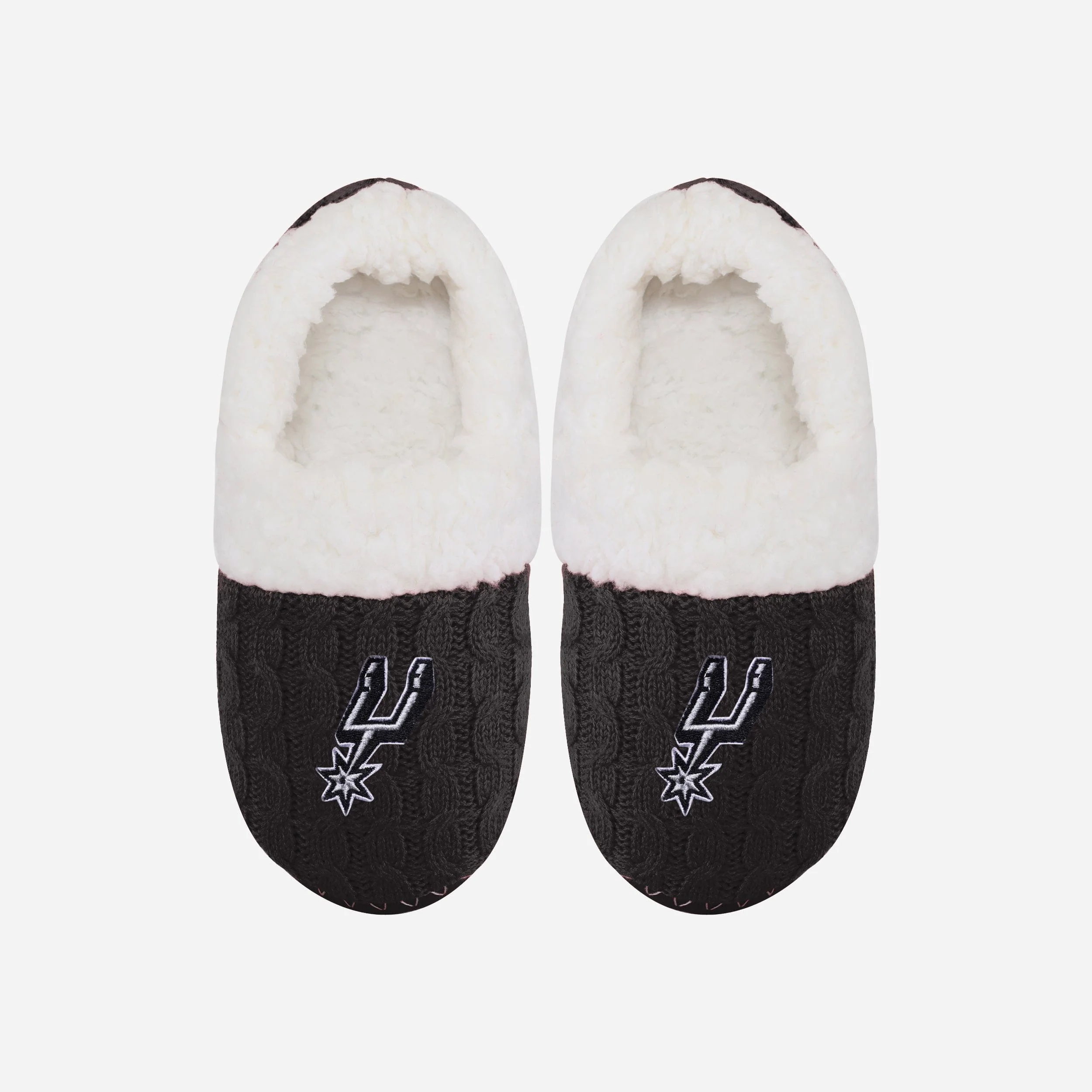 San Antonio Spurs Womens Team Color Moccasin Slipper - Image 2
