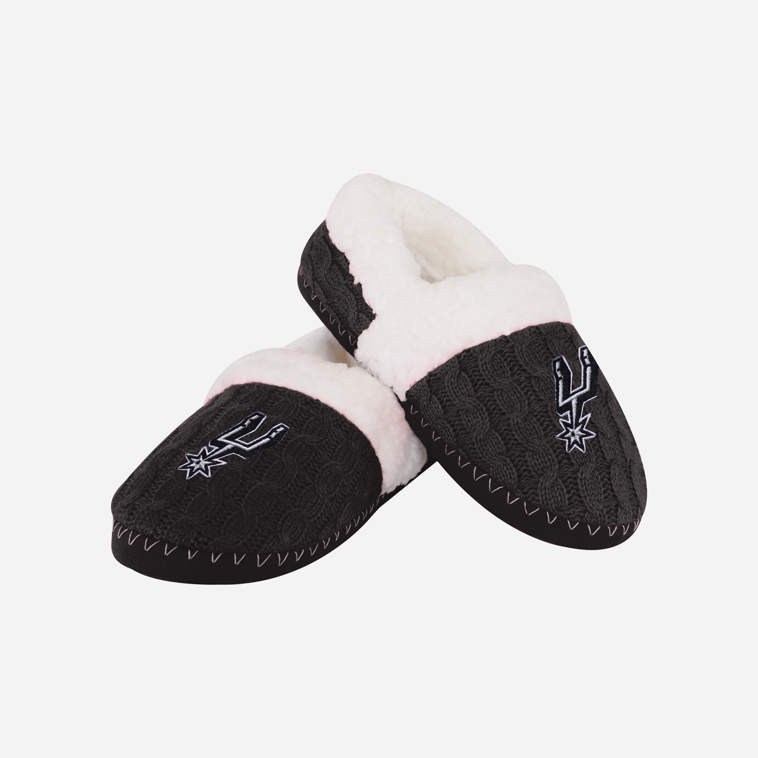 San Antonio Spurs Womens Team Color Moccasin Slipper - Image 4