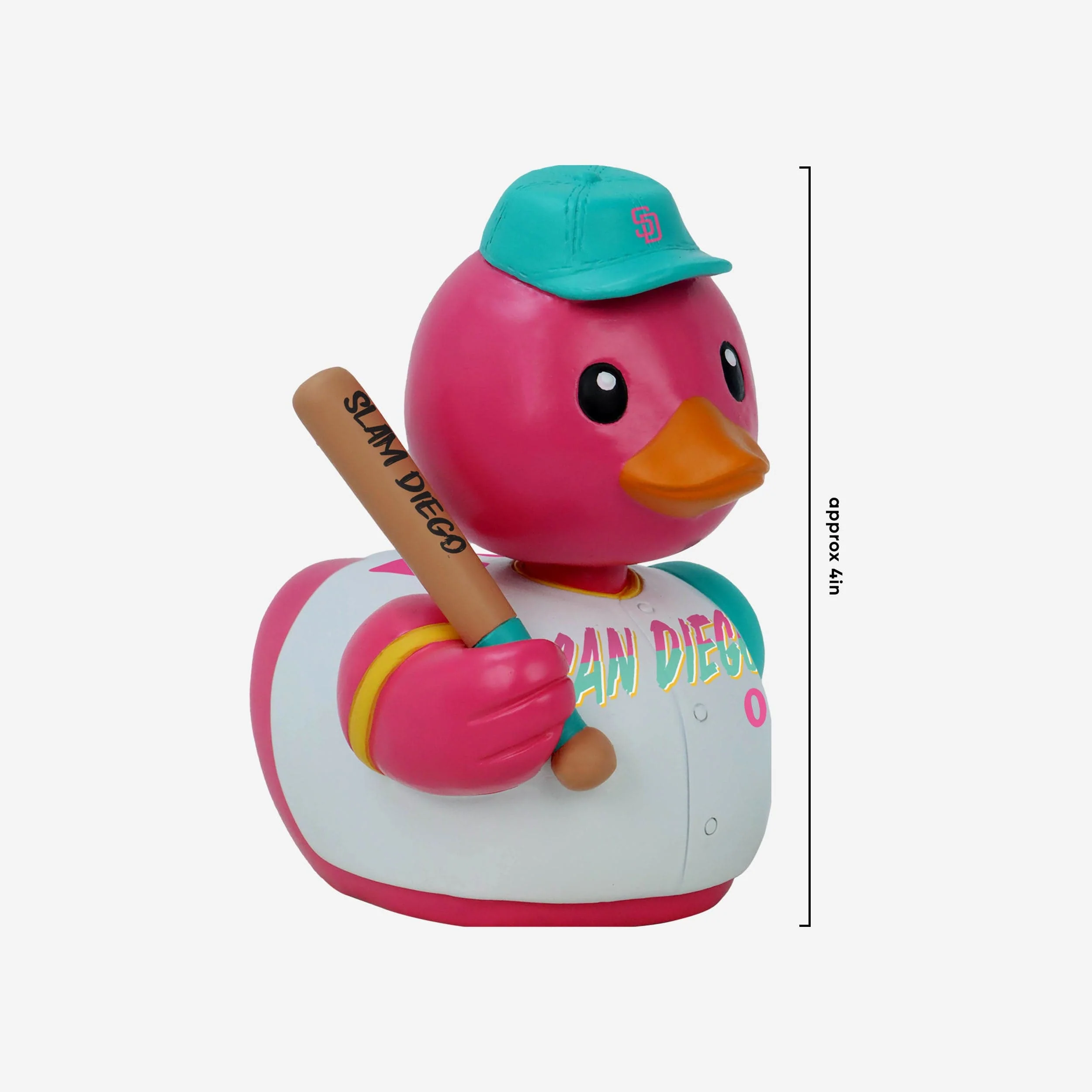 San Diego Padres 2023 City Connect Bobble Duck Mini Bobblehead - Image 4