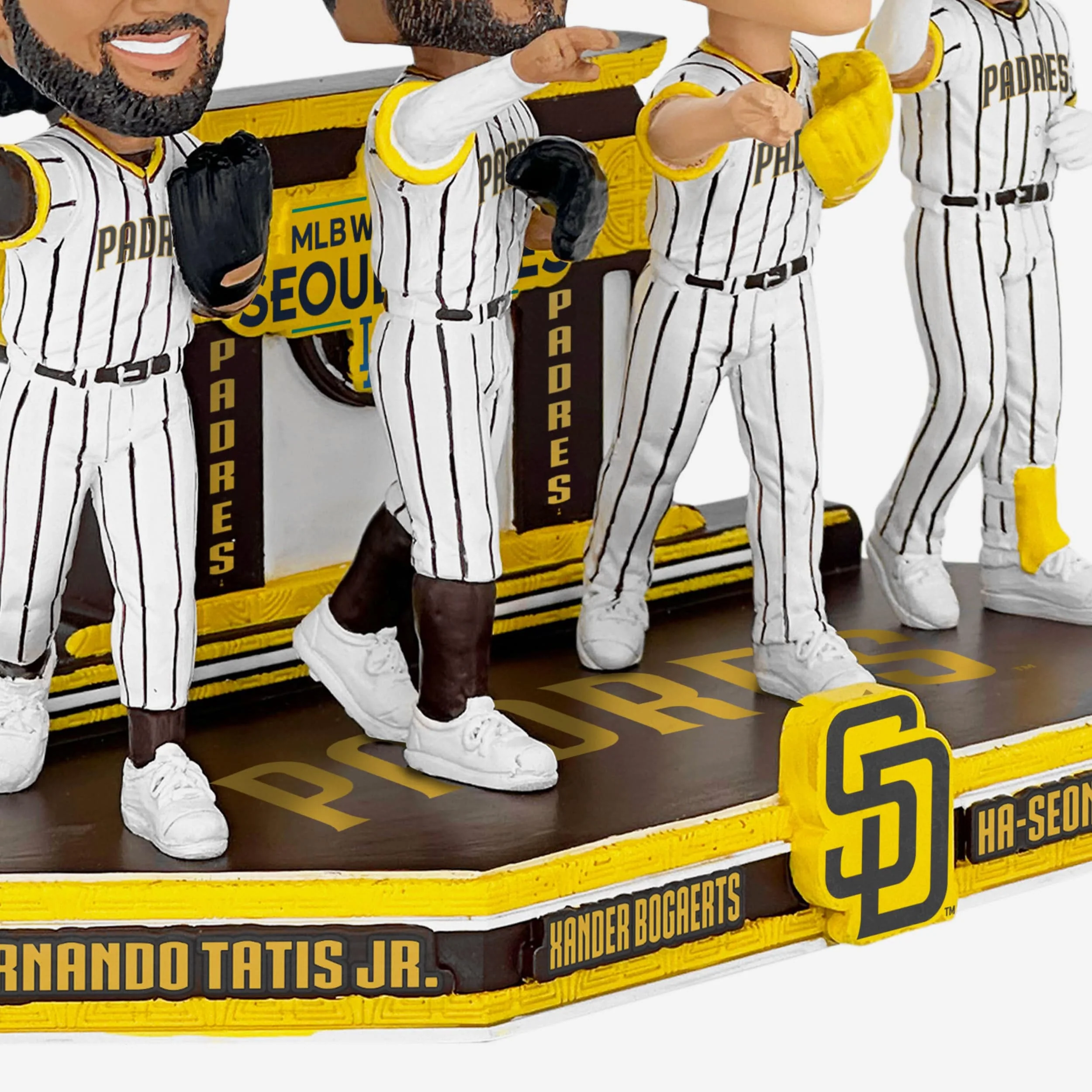 San Diego Padres 2024 Seoul Series Mini Bobblehead Scene - Image 6