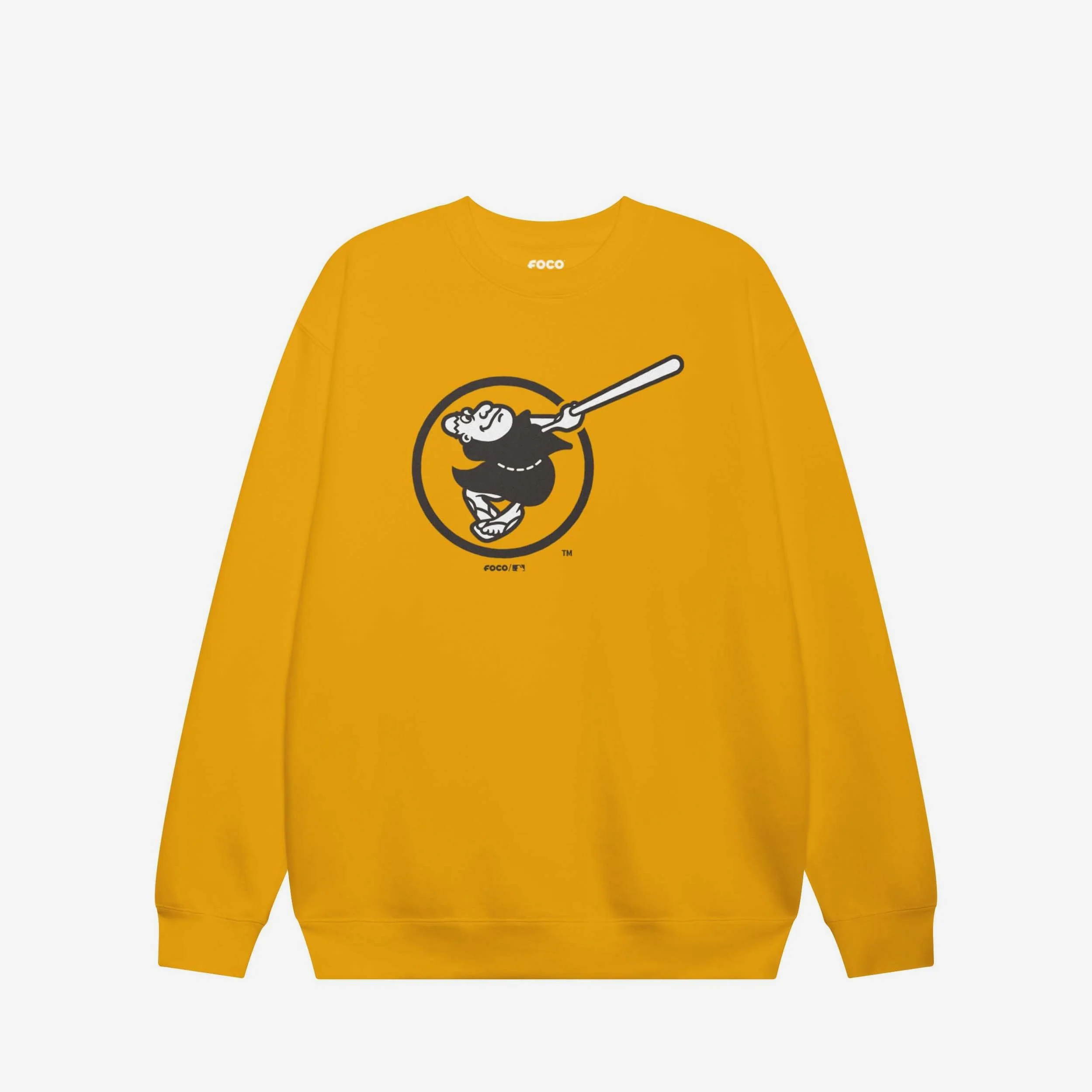 San Diego Padres Alternate Logo Crew Neck Sweatshirt - Image 3