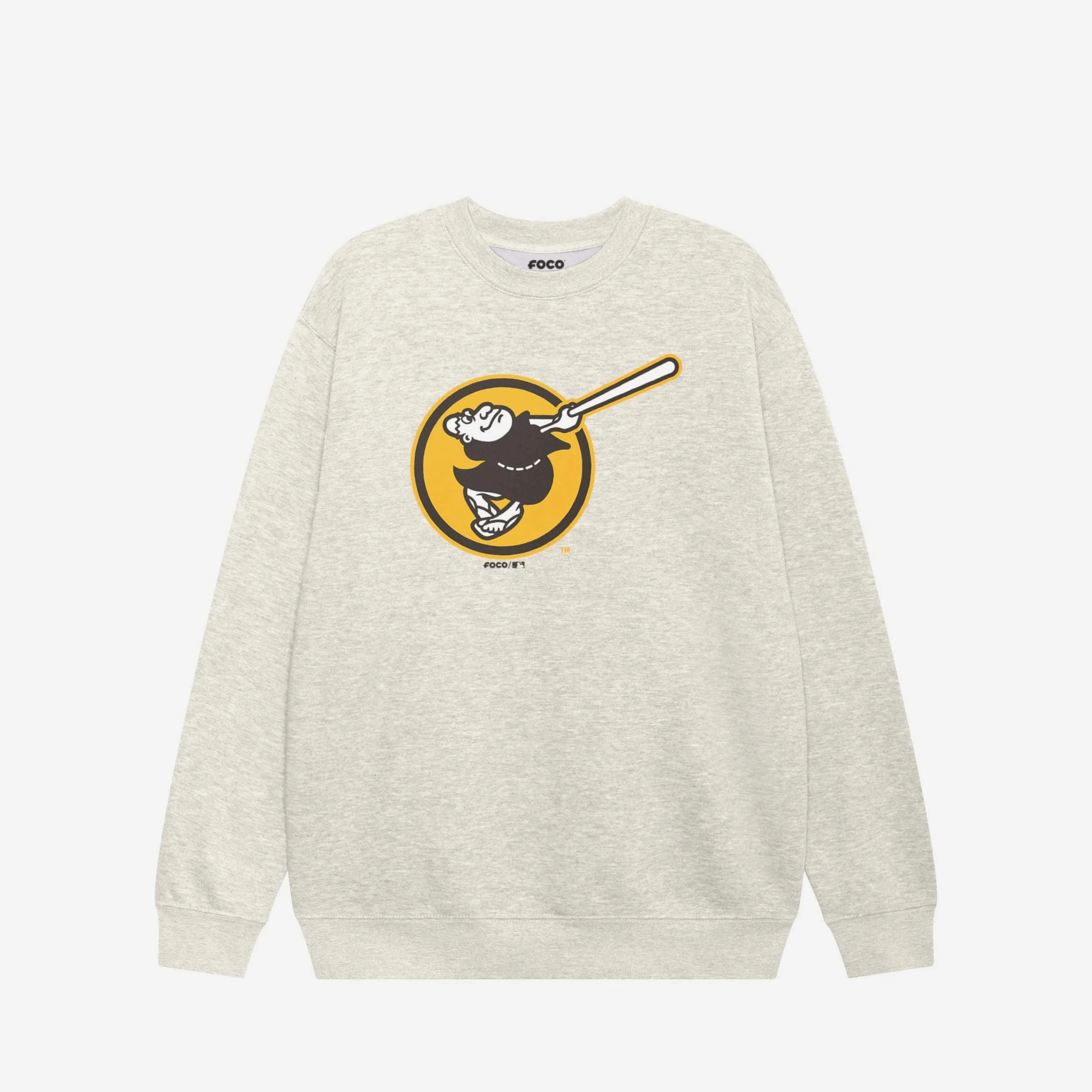San Diego Padres Alternate Logo Crew Neck Sweatshirt - Image 5