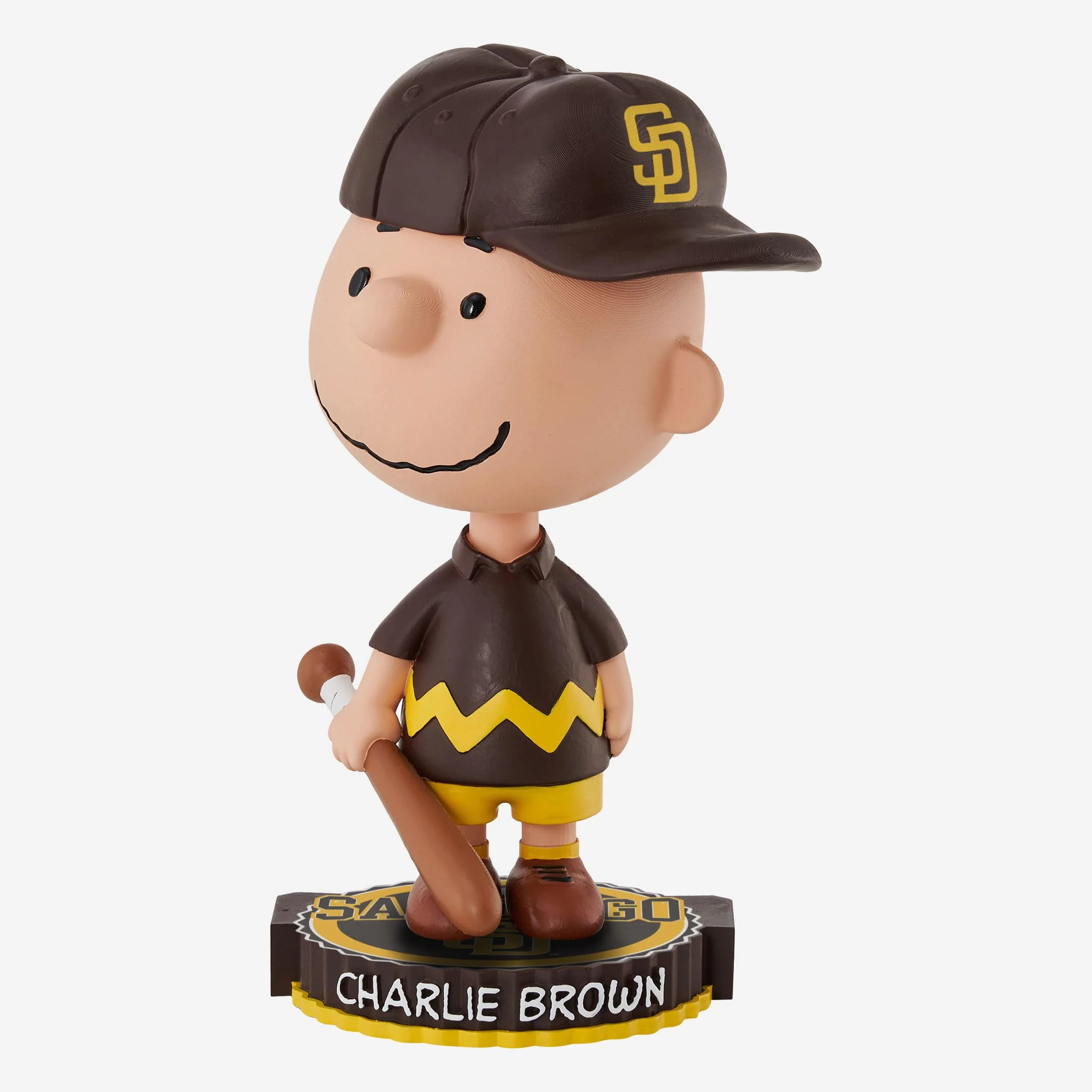 San Diego Padres Charlie Brown Peanuts Bighead Bobblehead