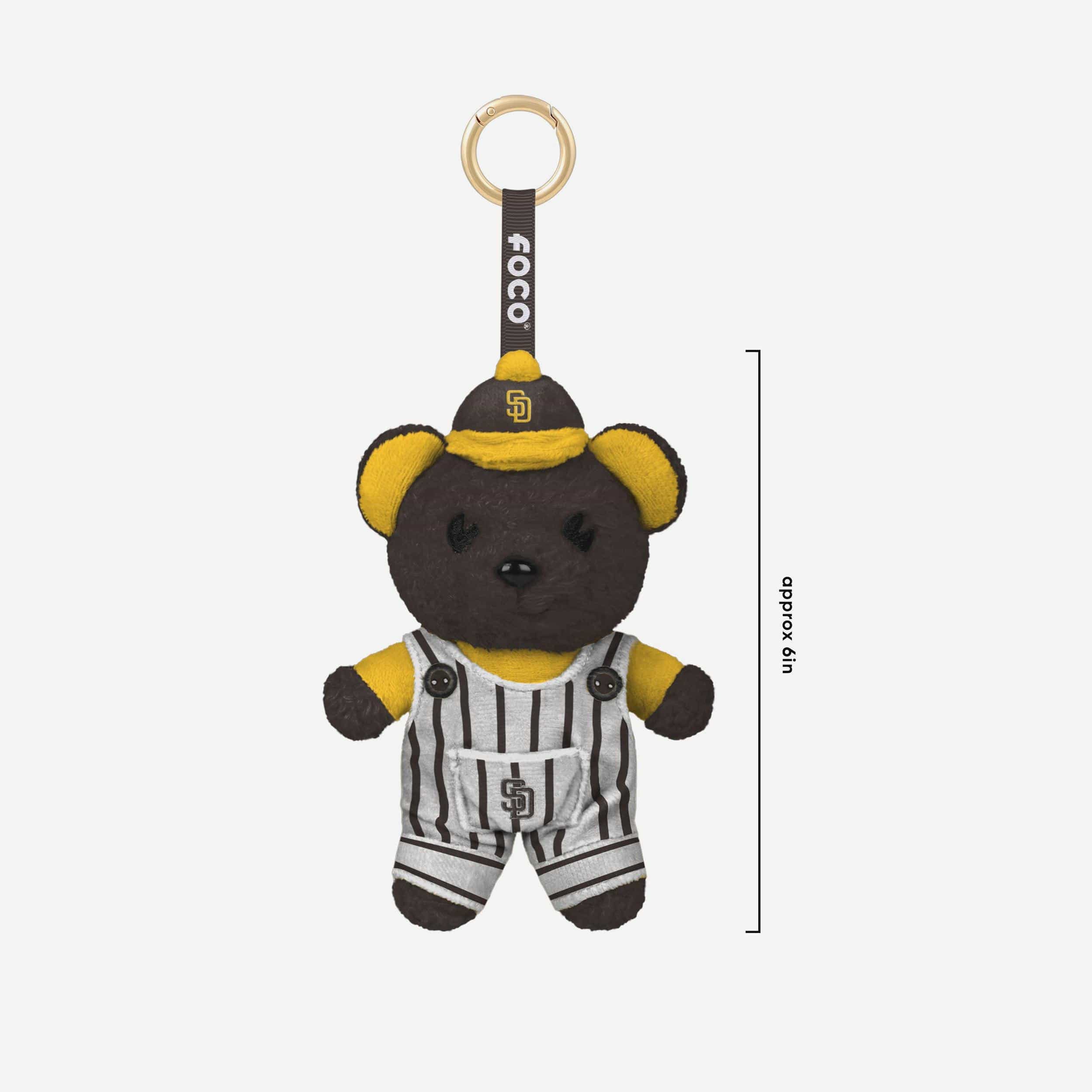 San Diego Padres FOOCOOS Plush Bag Charm Keychain Blind Box Series 1 - Image 3