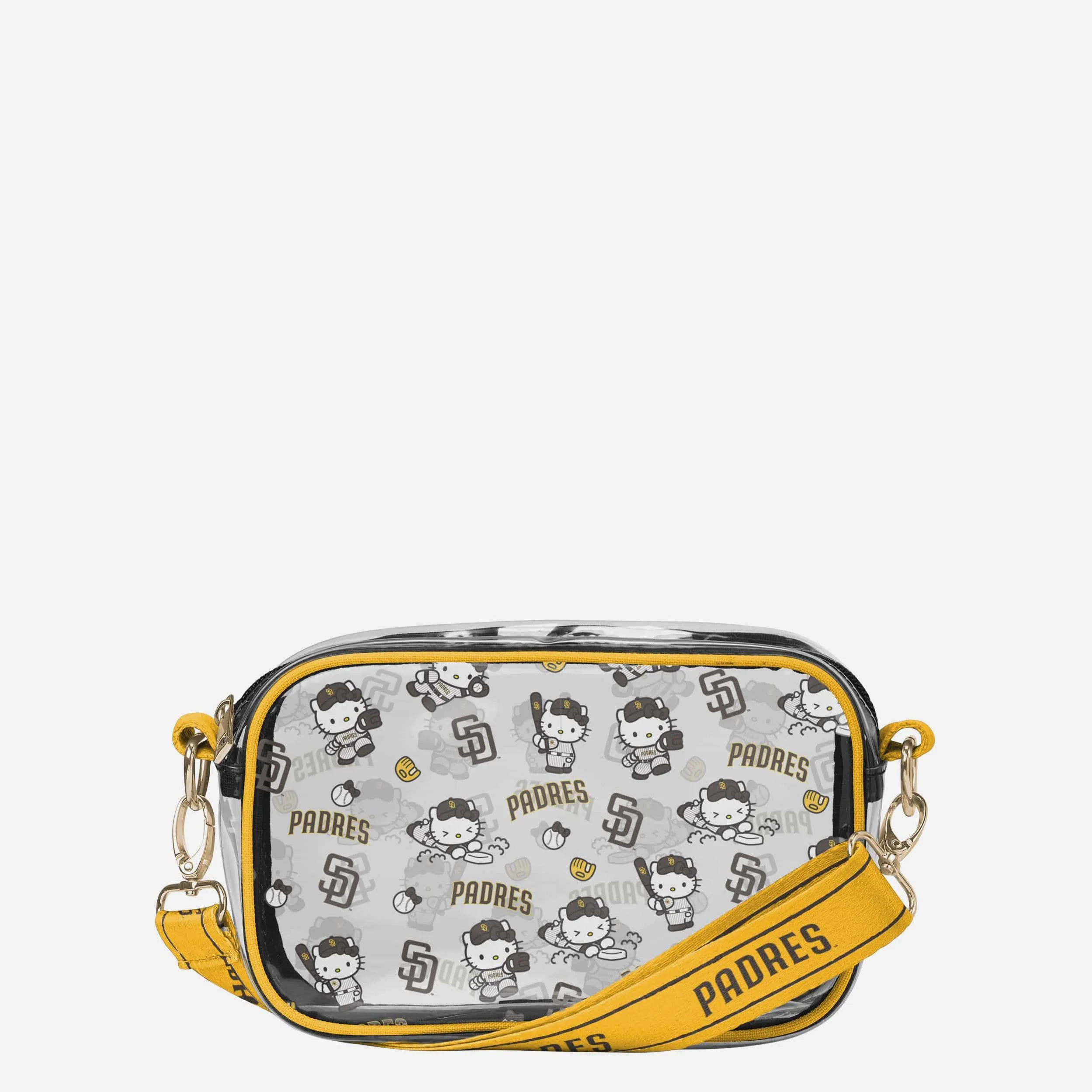 San Diego Padres Hello Kitty® Clear Crossbody Bag