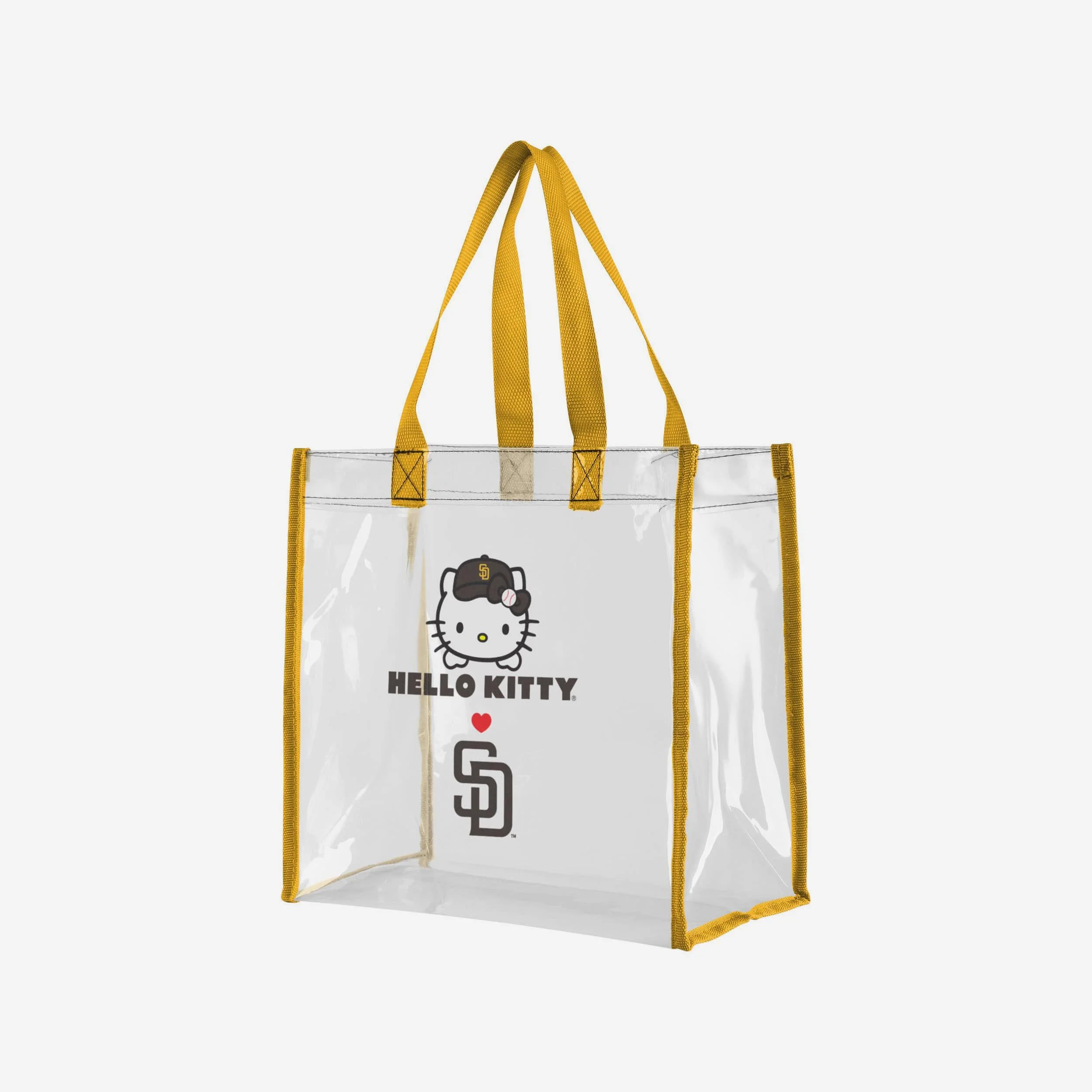 San Diego Padres Hello Kitty® Clear Tote Bag - Image 2