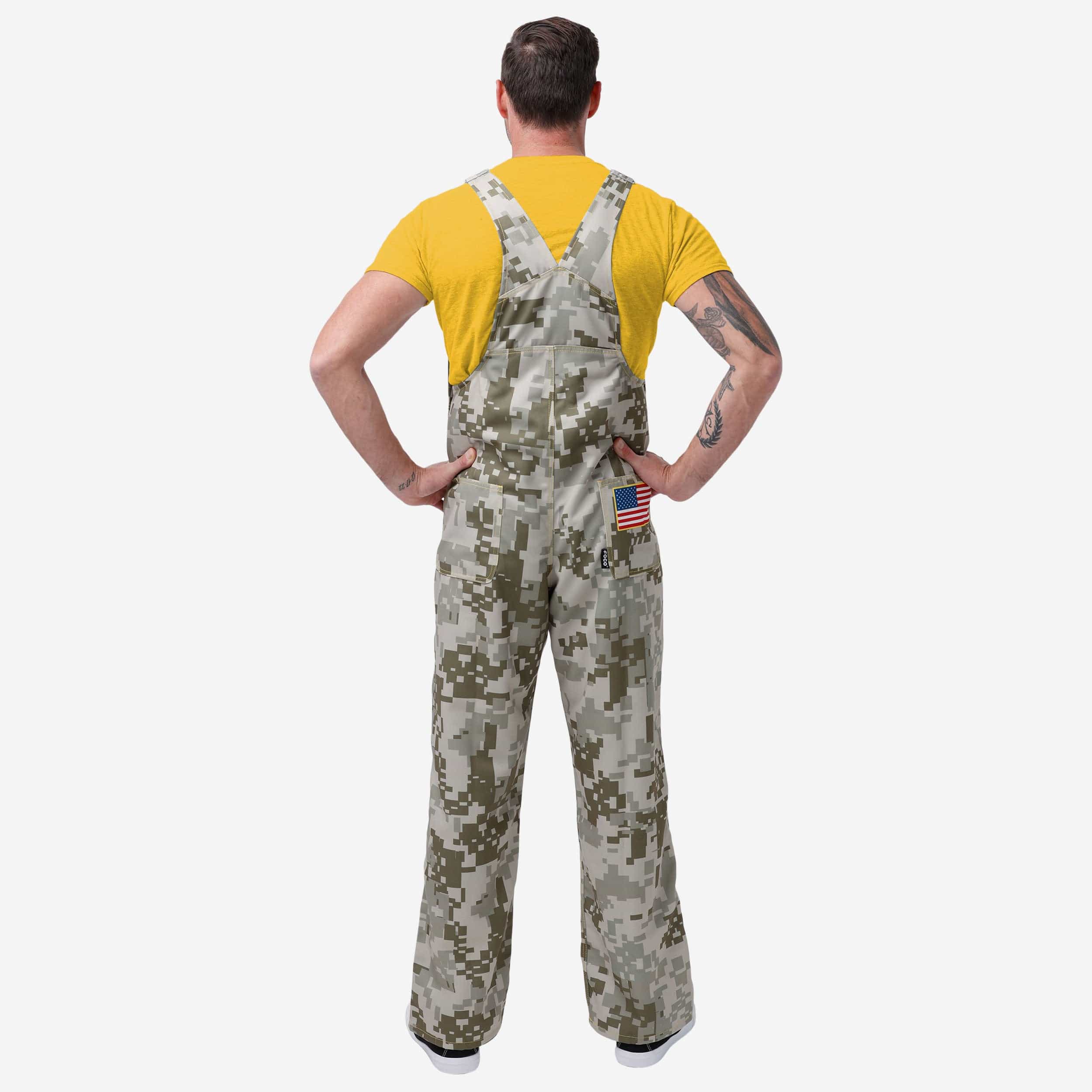 San Diego Padres Mens Digital Camo Thematic Bib Overalls - Image 2