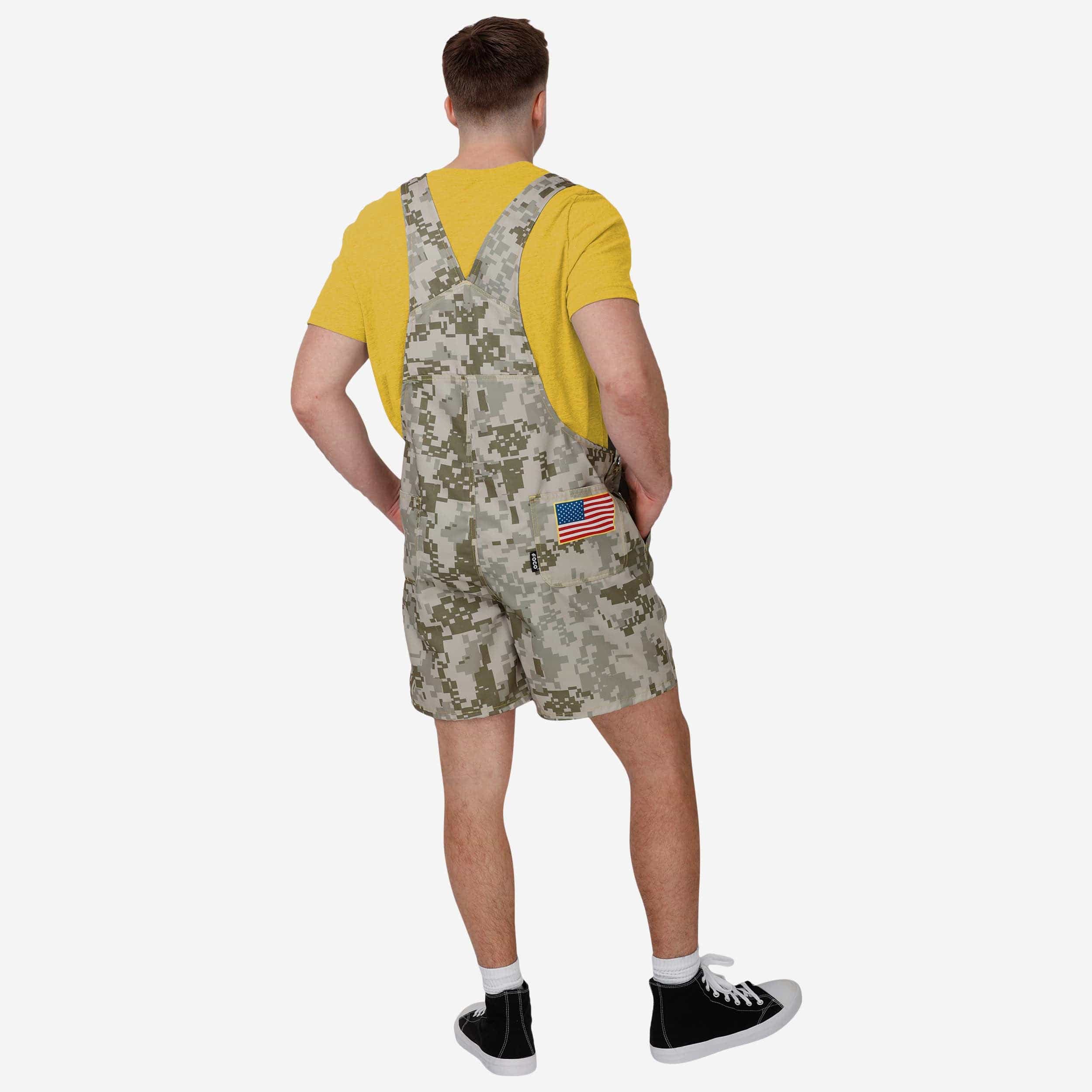 San Diego Padres Mens Thematic Bib Shortalls - Image 2