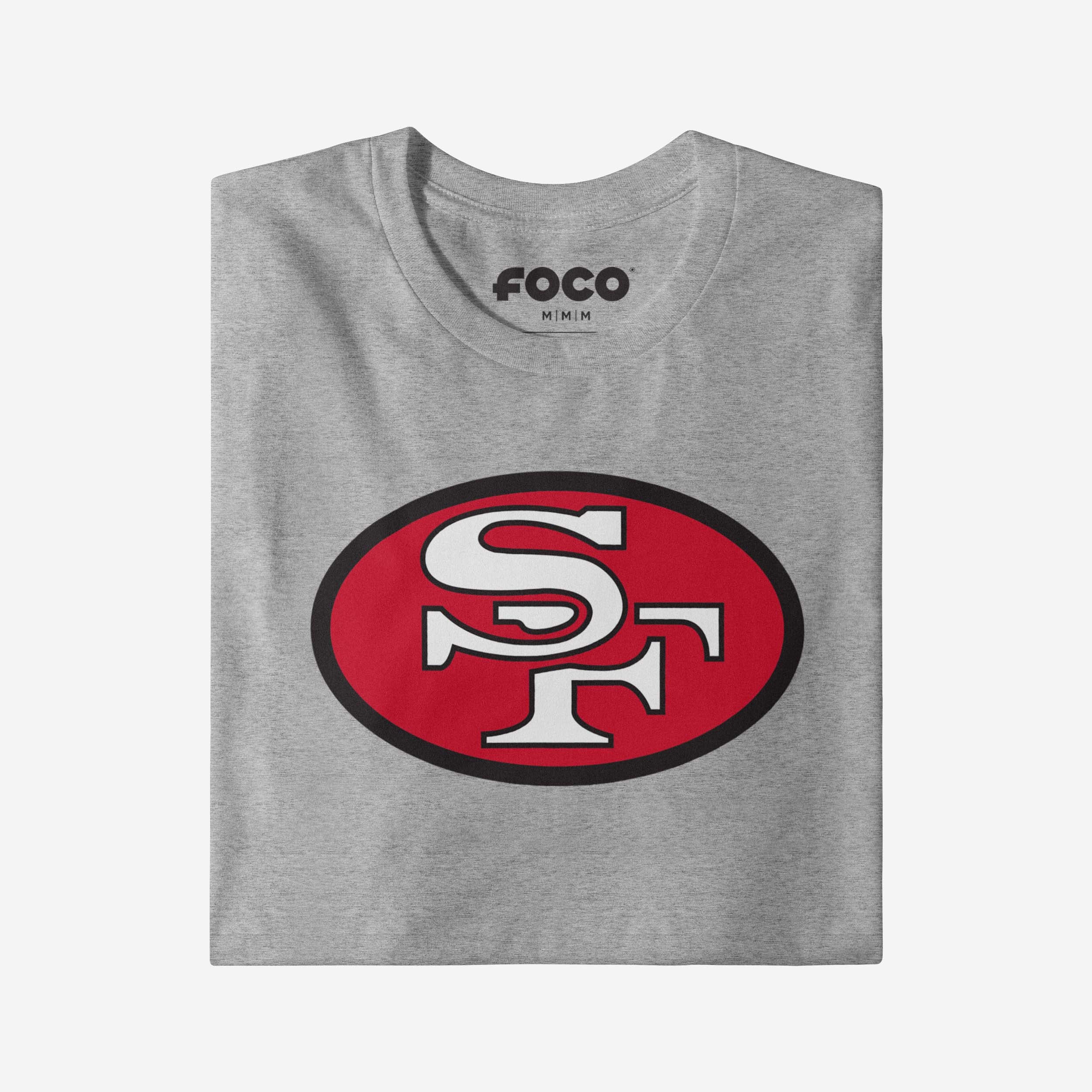 San Francisco 49ers 1968 Retro Logo Long Sleeve T-Shirt - Image 4