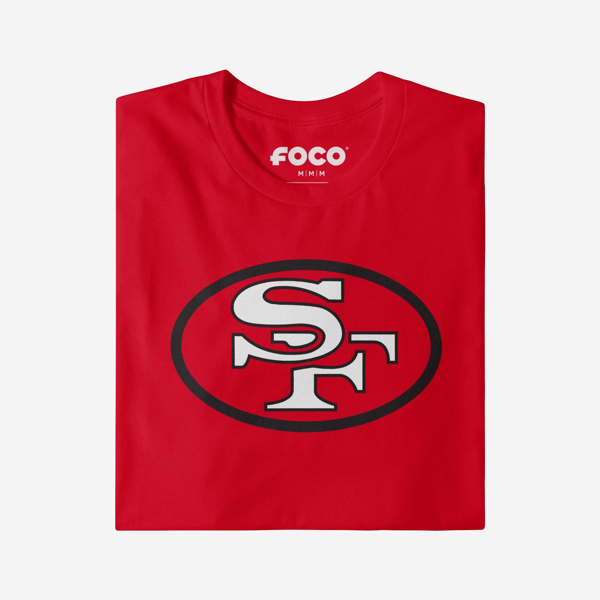 San Francisco 49ers 1968 Retro Logo Long Sleeve T-Shirt - Image 8