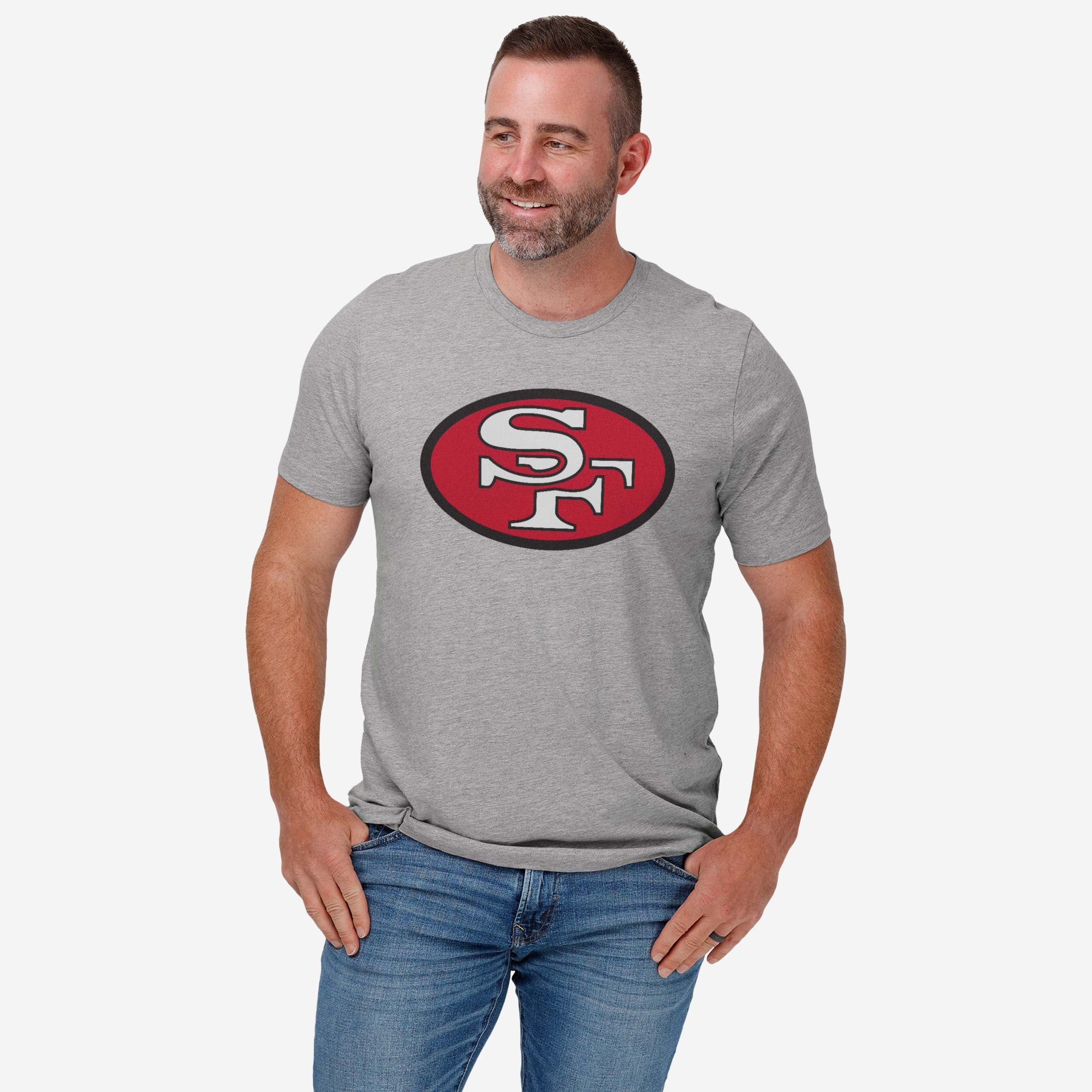 San Francisco 49ers 1968 Retro Logo T-Shirt - Image 6