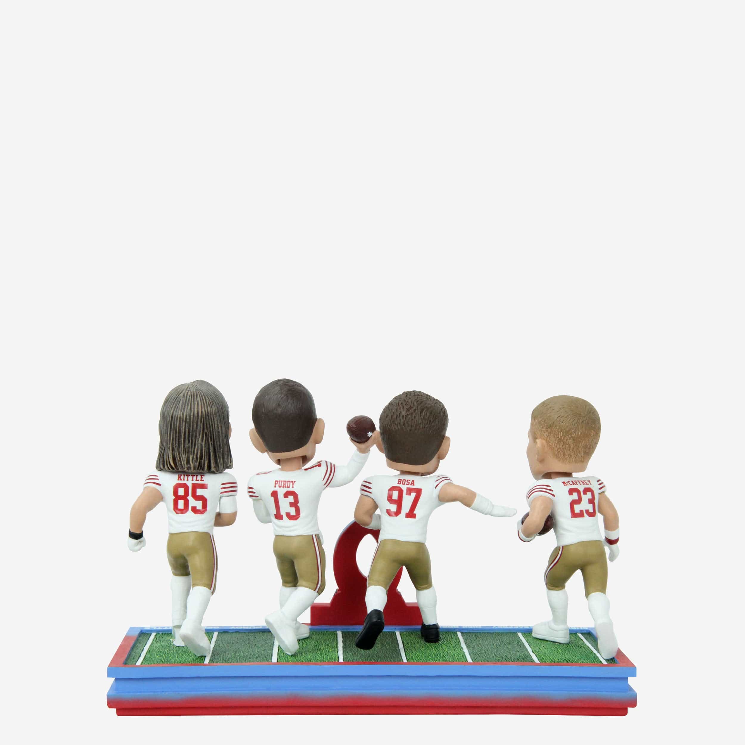 San Francisco 49ers 2024 Pro Bowl Games Mini Bobblehead Scene - Image 5