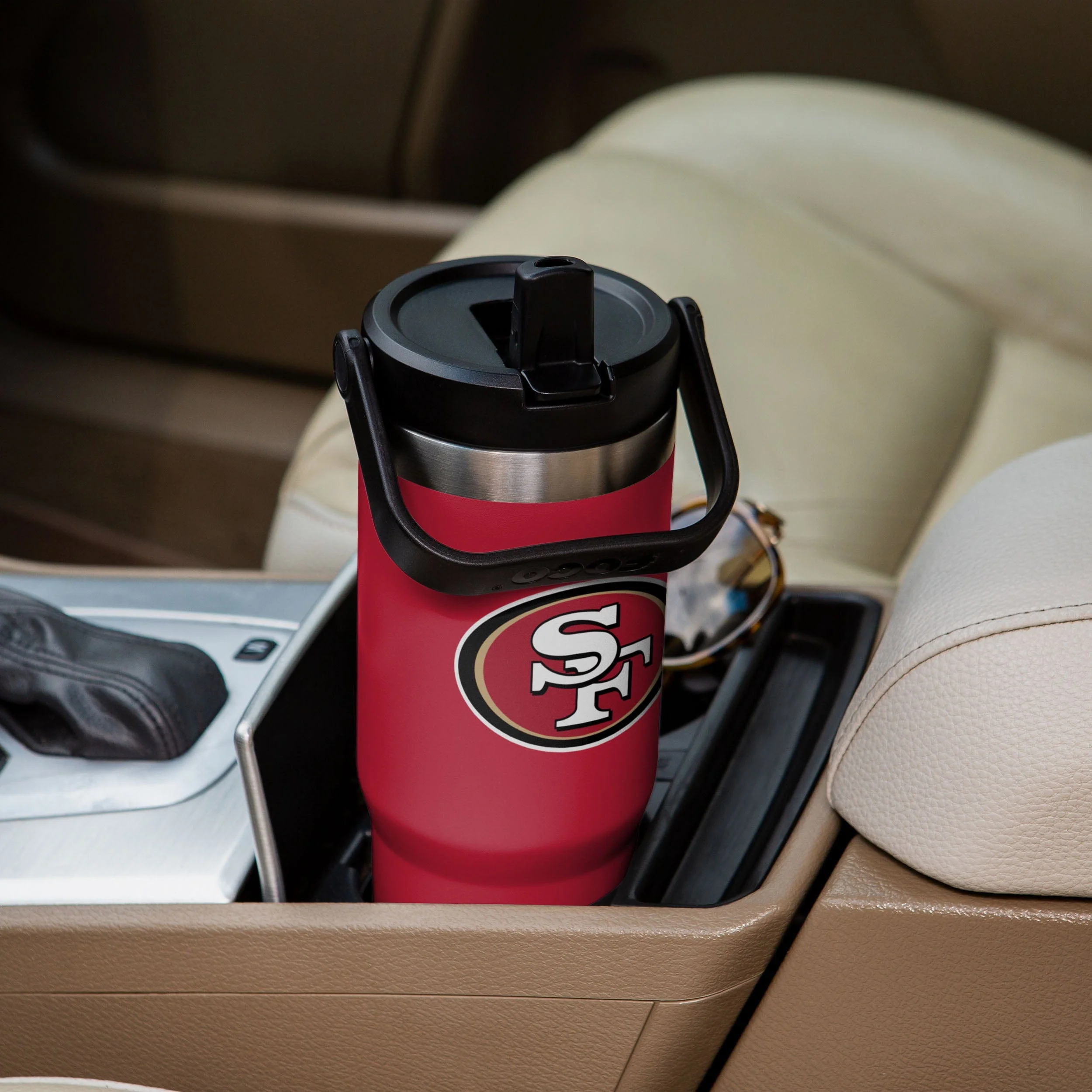 San Francisco 49ers 30 oz Straw Tumbler - Image 4
