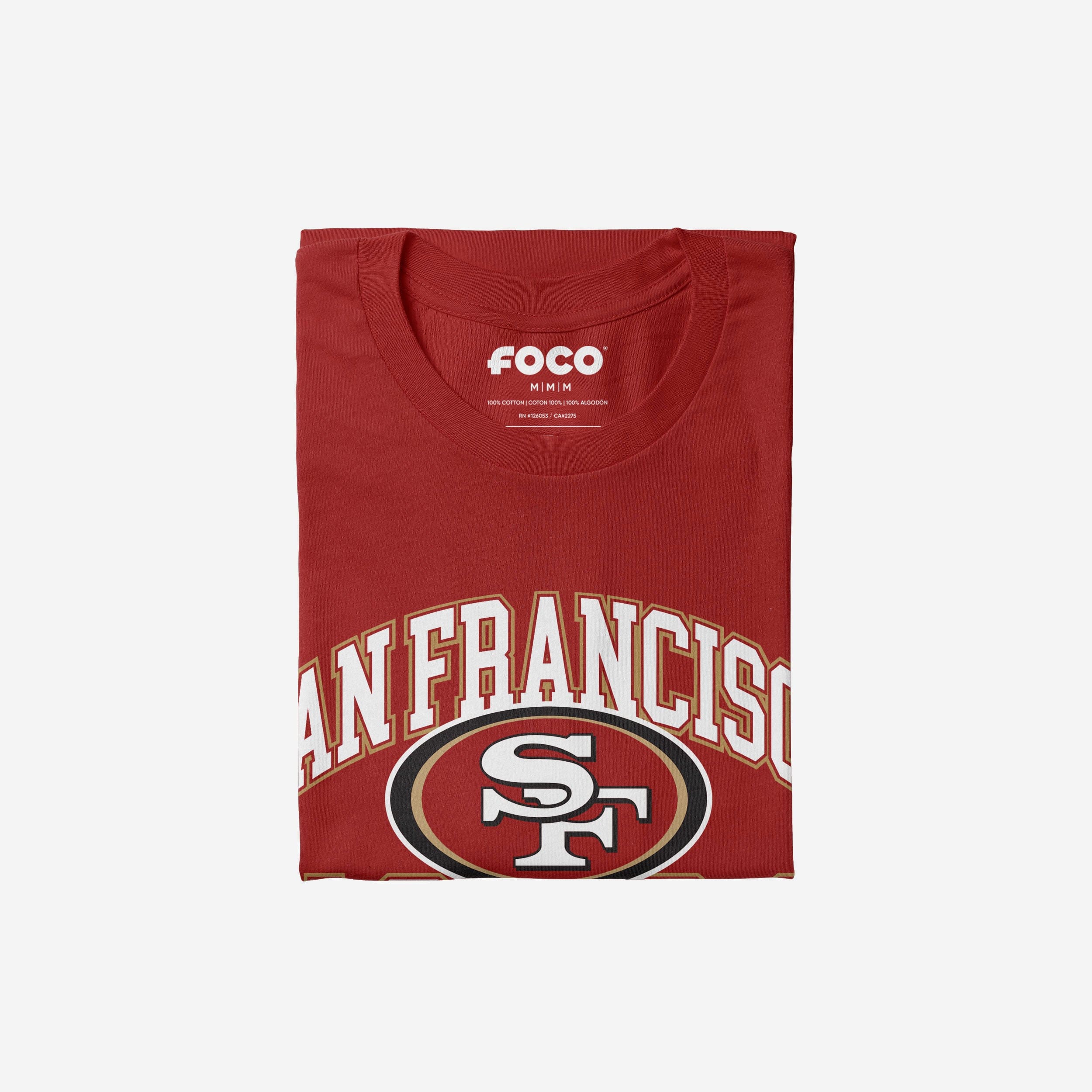 San Francisco 49ers Arched Wordmark T-Shirt - Image 4