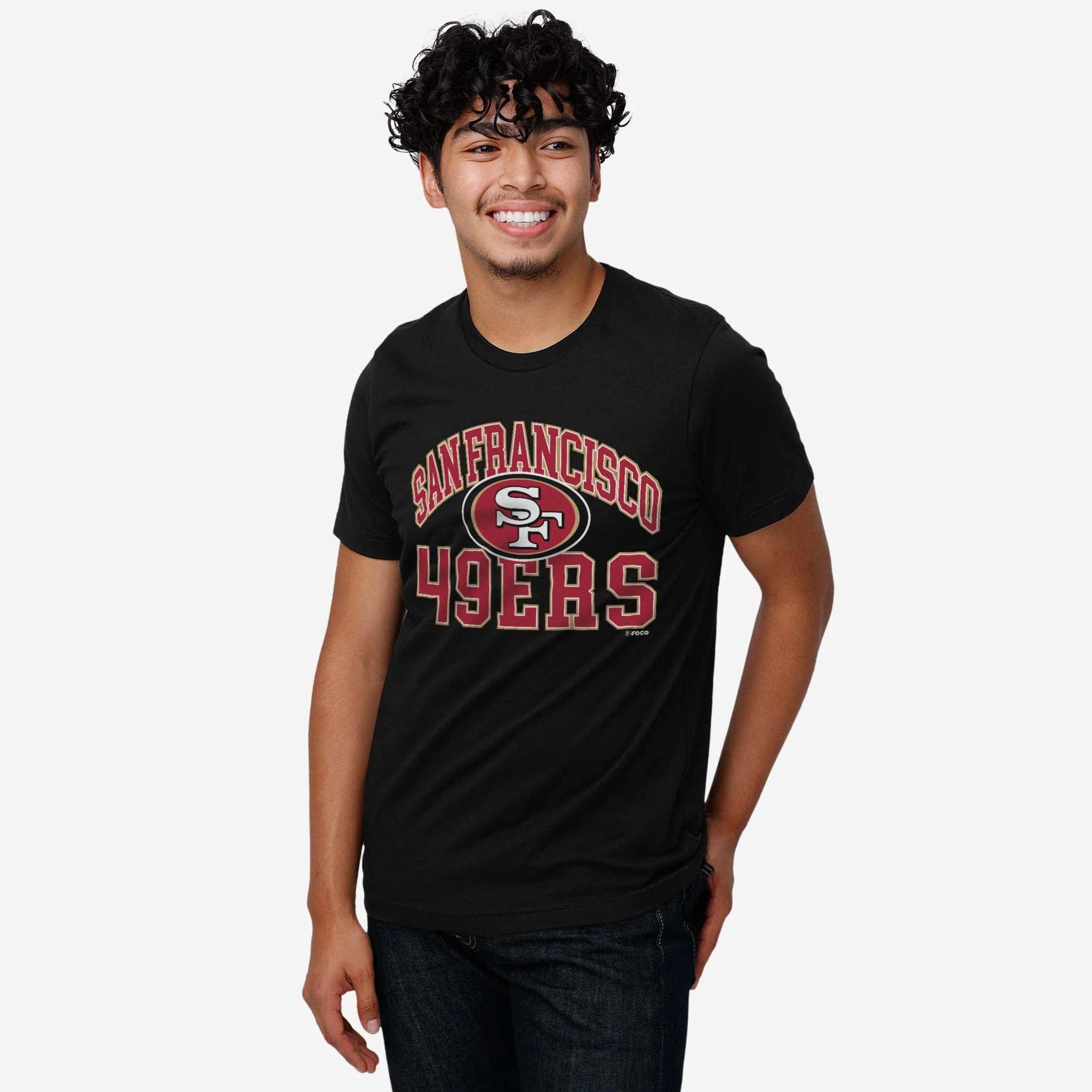 San Francisco 49ers Arched Wordmark T-Shirt - Image 6