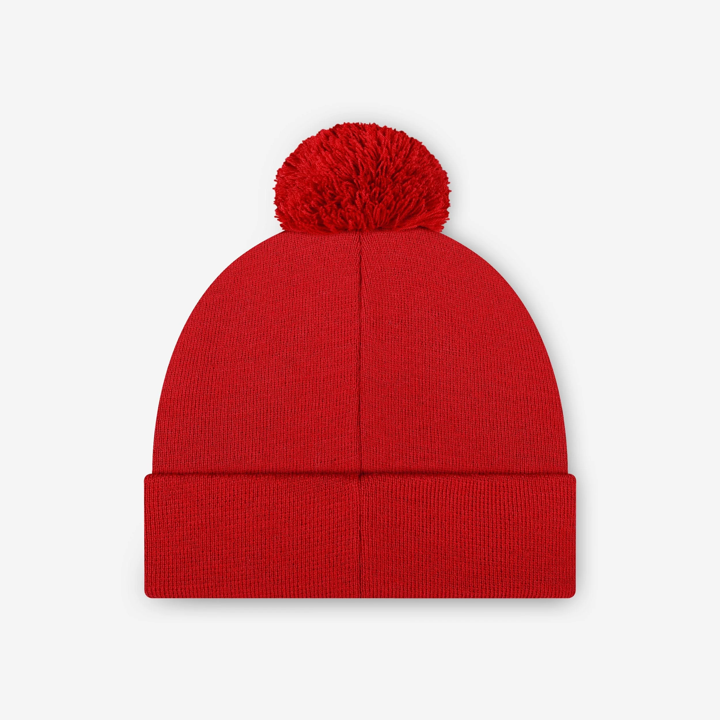 San Francisco 49ers Basic Primary Logo Pom Beanie - Image 2