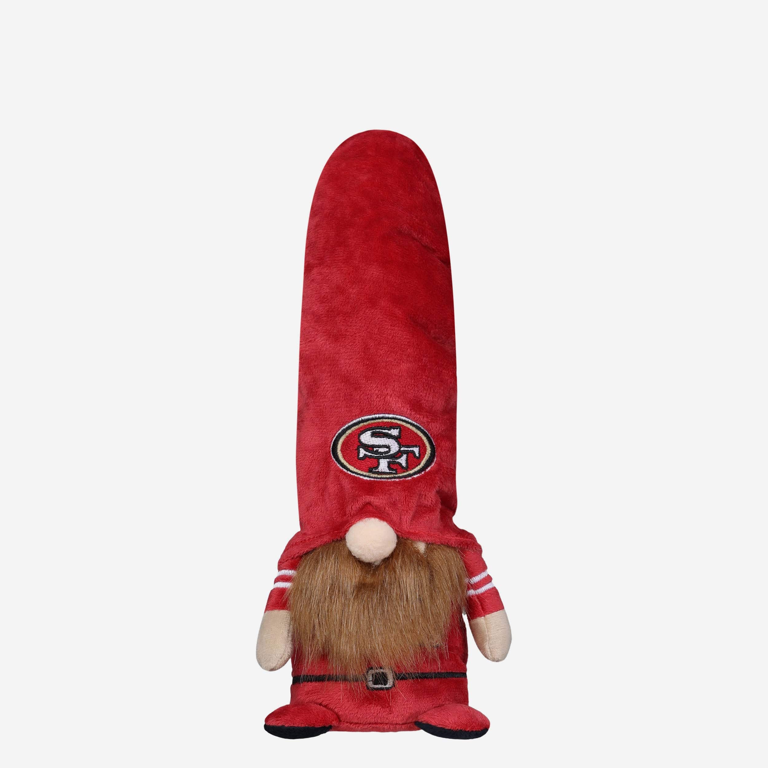 San Francisco 49ers Bearded Stocking Cap Plush Gnome