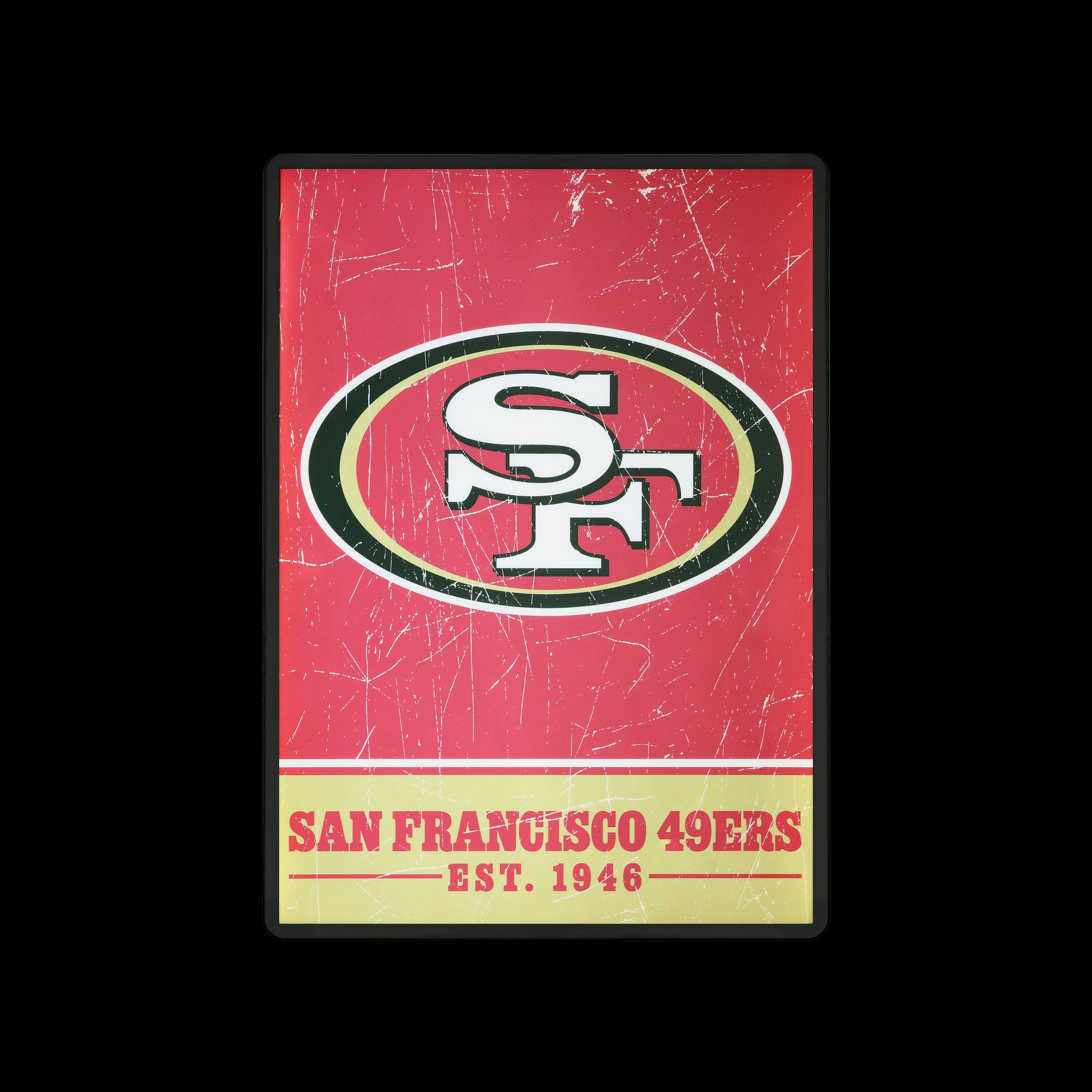 San Francisco 49ers Big Logo Backlit Sign - Image 2